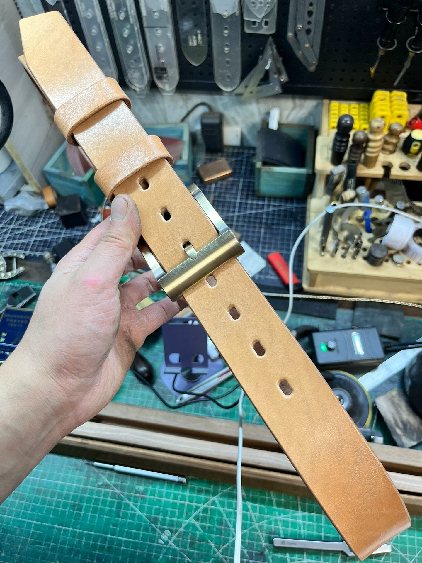 Zhaonan fat primary color with genuine Muchen buckle