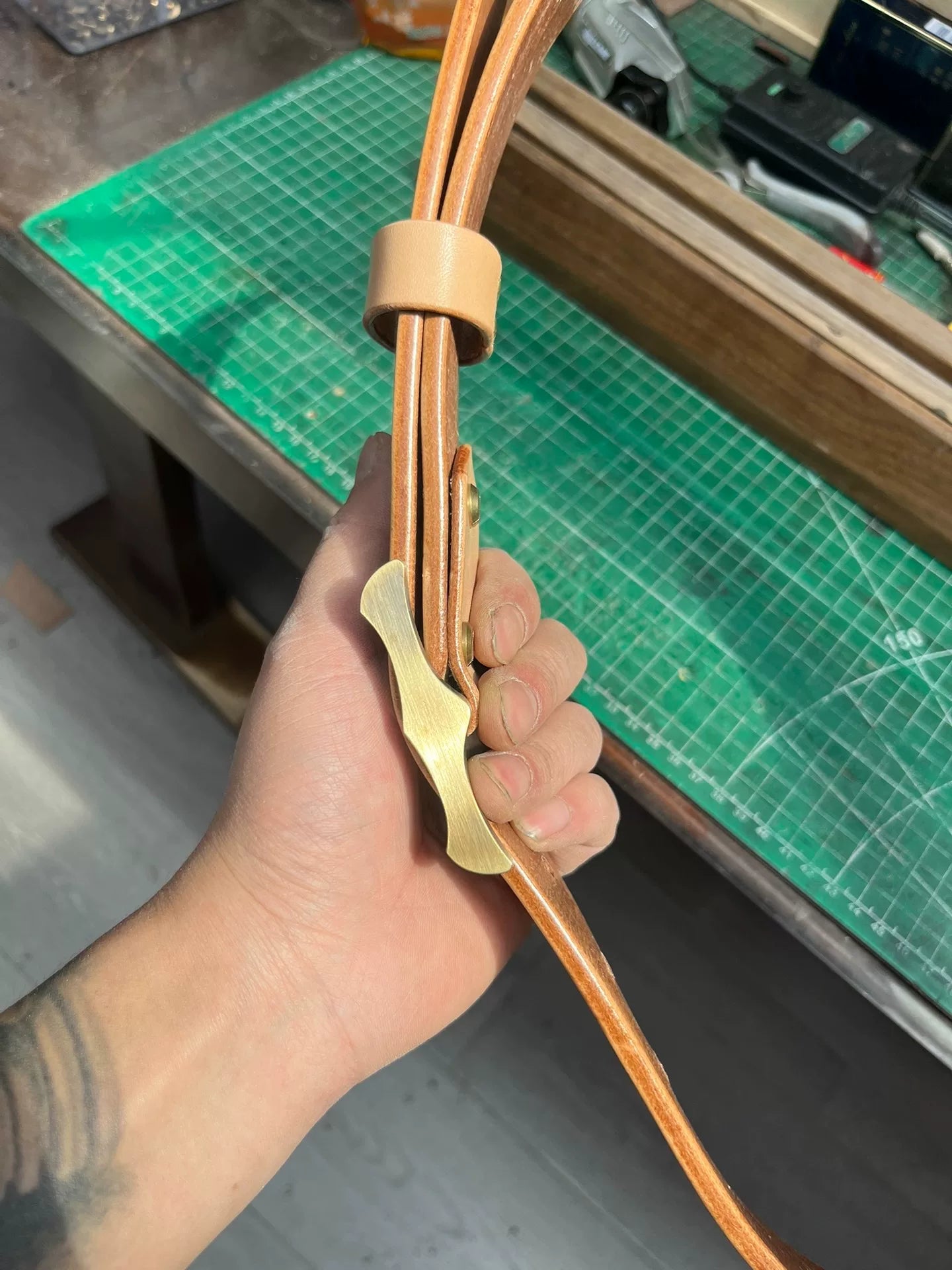 Muchen's bat floor is matched with imported Meian handmade men's or…