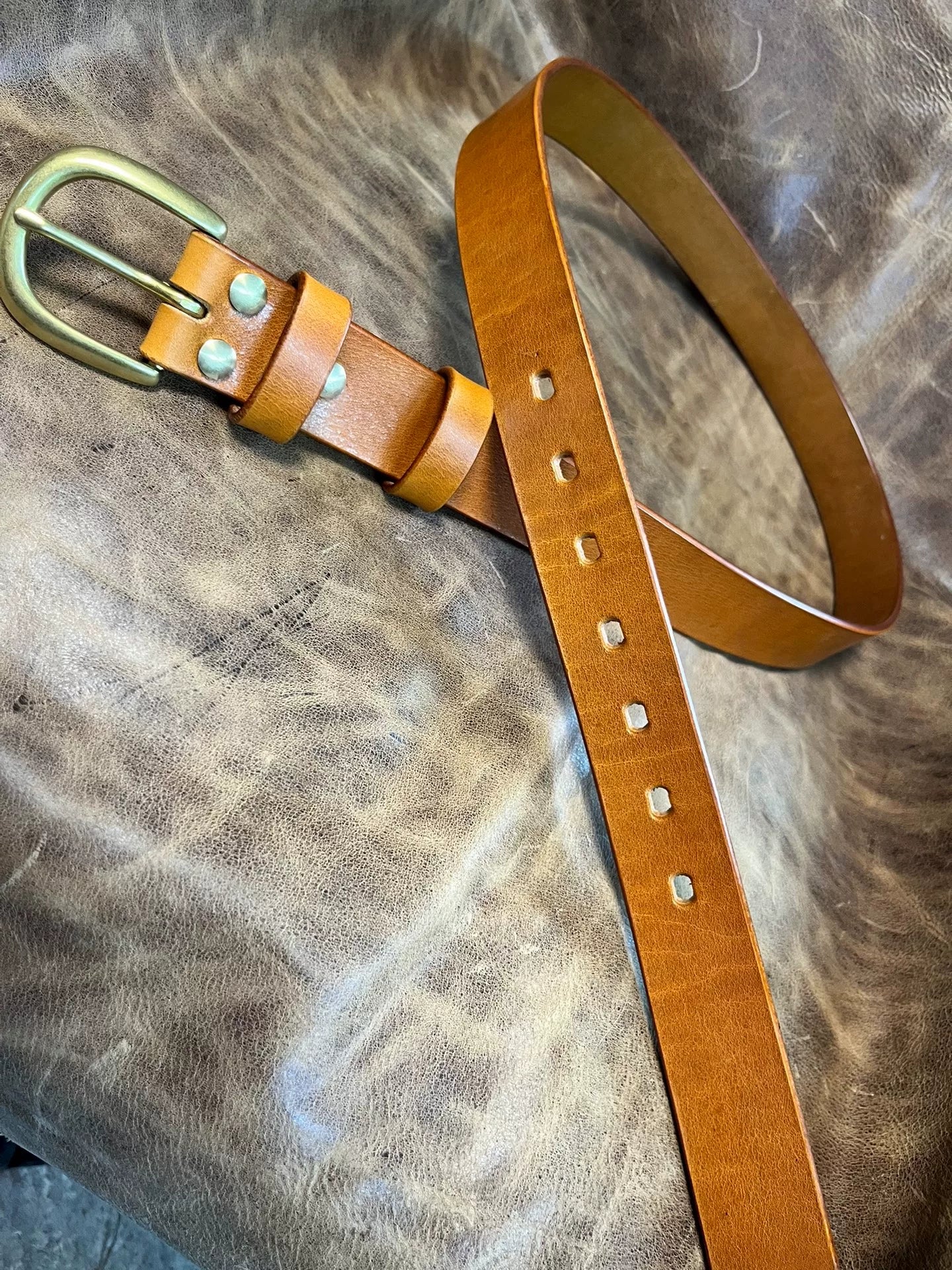Italian imported vegetable tanned wax genuine leather first layer c…