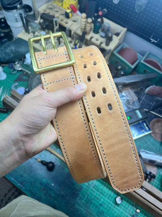 5cm wide and 9mm thick Yisaddle double-layer fitness belt