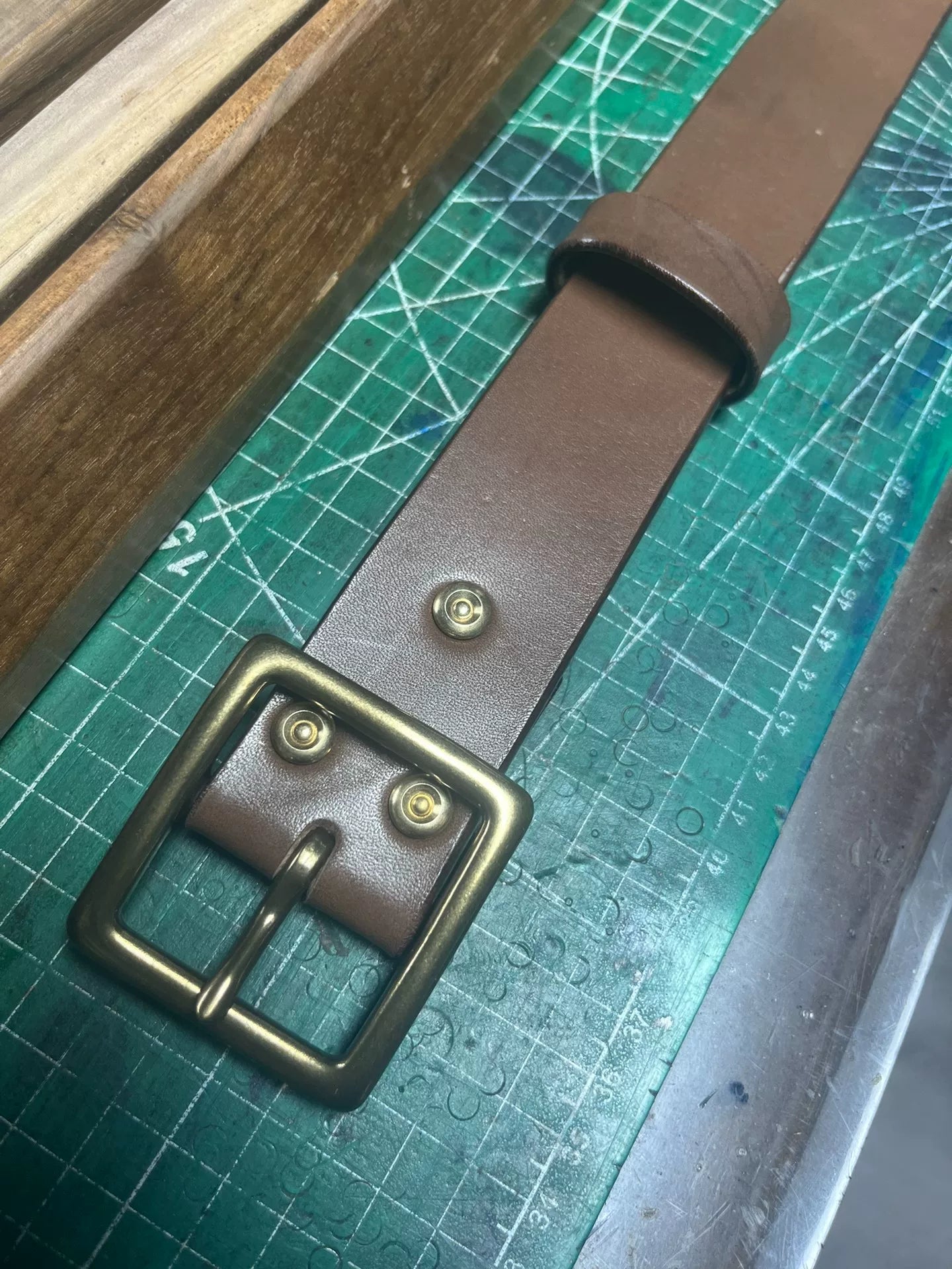 6 mm thick Meian handmade belt