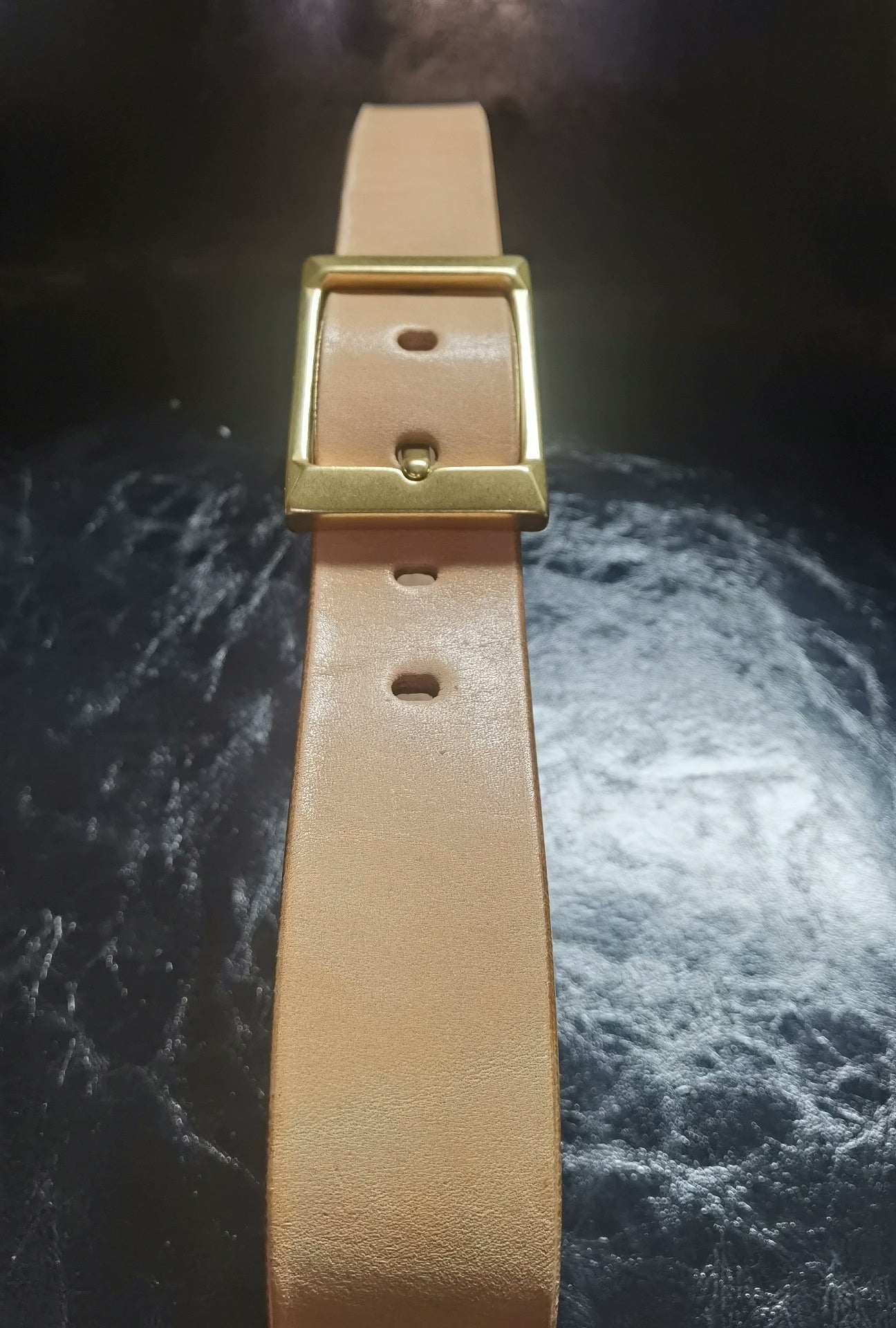 Japanese Tochigi fat back leather handmade sandpaper polished edge…