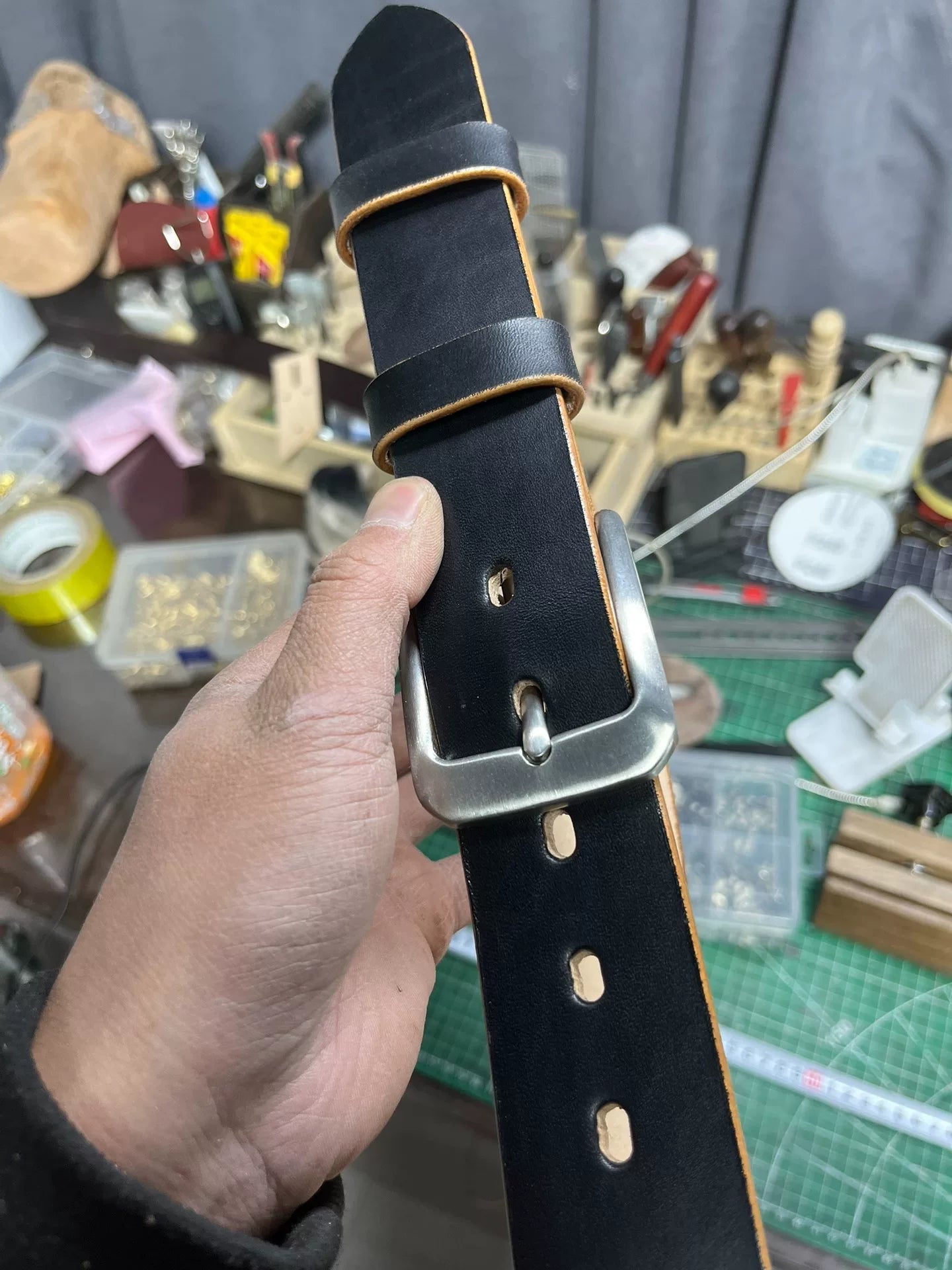 Fengchen 6th generation Meian handmade belt is imported from Meian,…