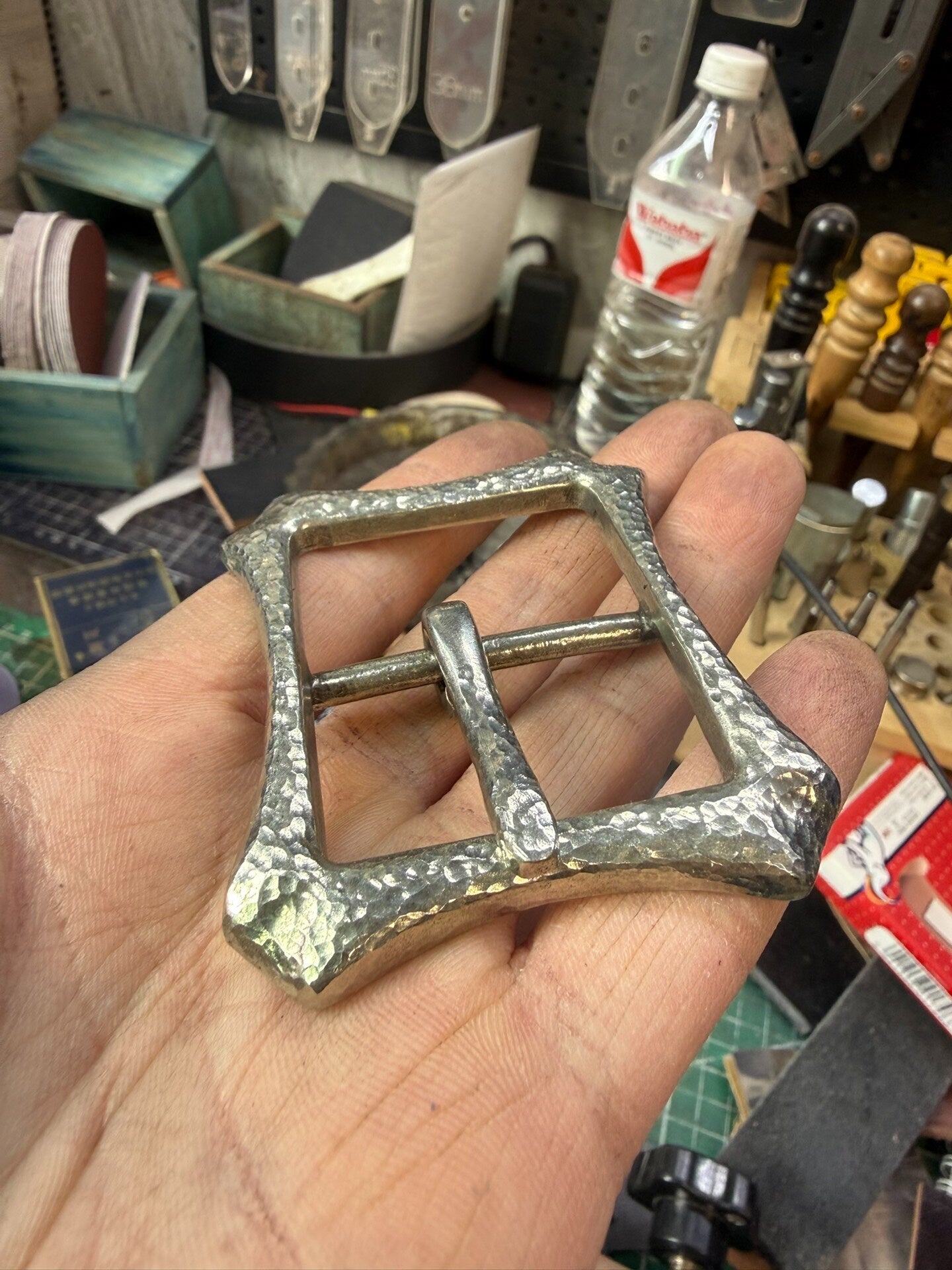 Solid white copper