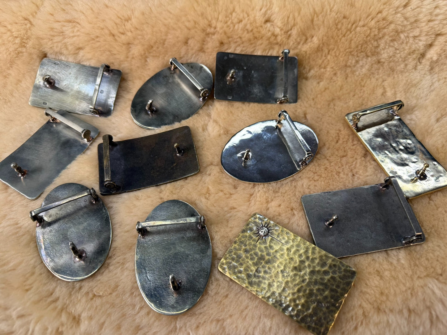 Plate buckle, smooth buckle, belt buckle, white copper, brass