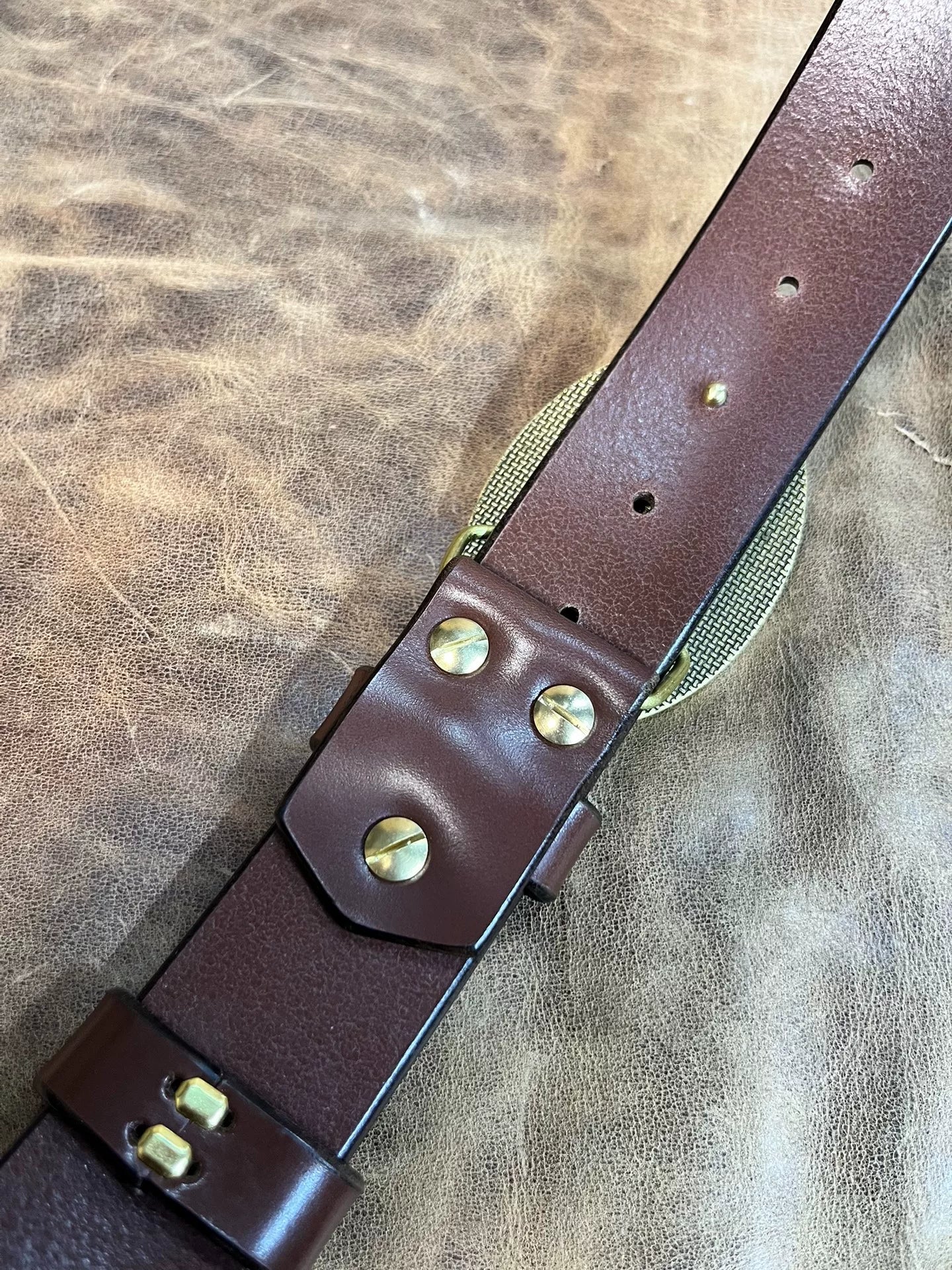 4.2mm thick brown brown TWS Thomas horse bridle