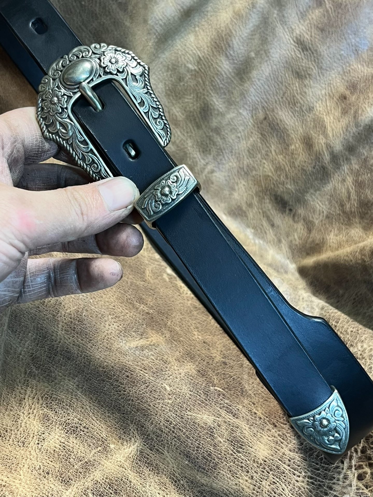 Handmade customized American retro belt rl style cavalry belt weste…