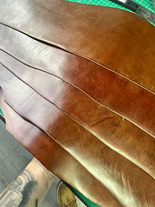 A customized cordovan belt can only produce 2 to 3 belts. Custom co…