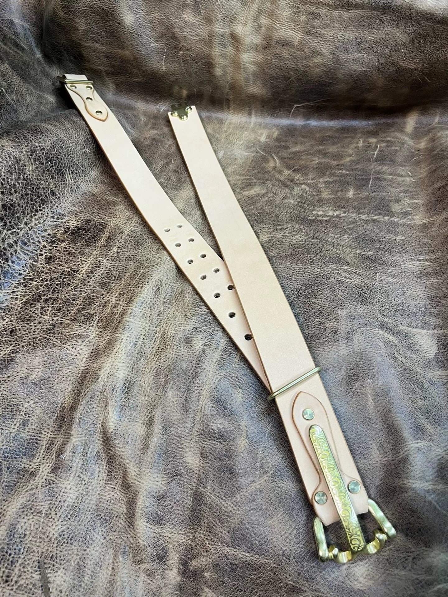 Littleton-Style Cavalry Belt — American Vintage Handmade