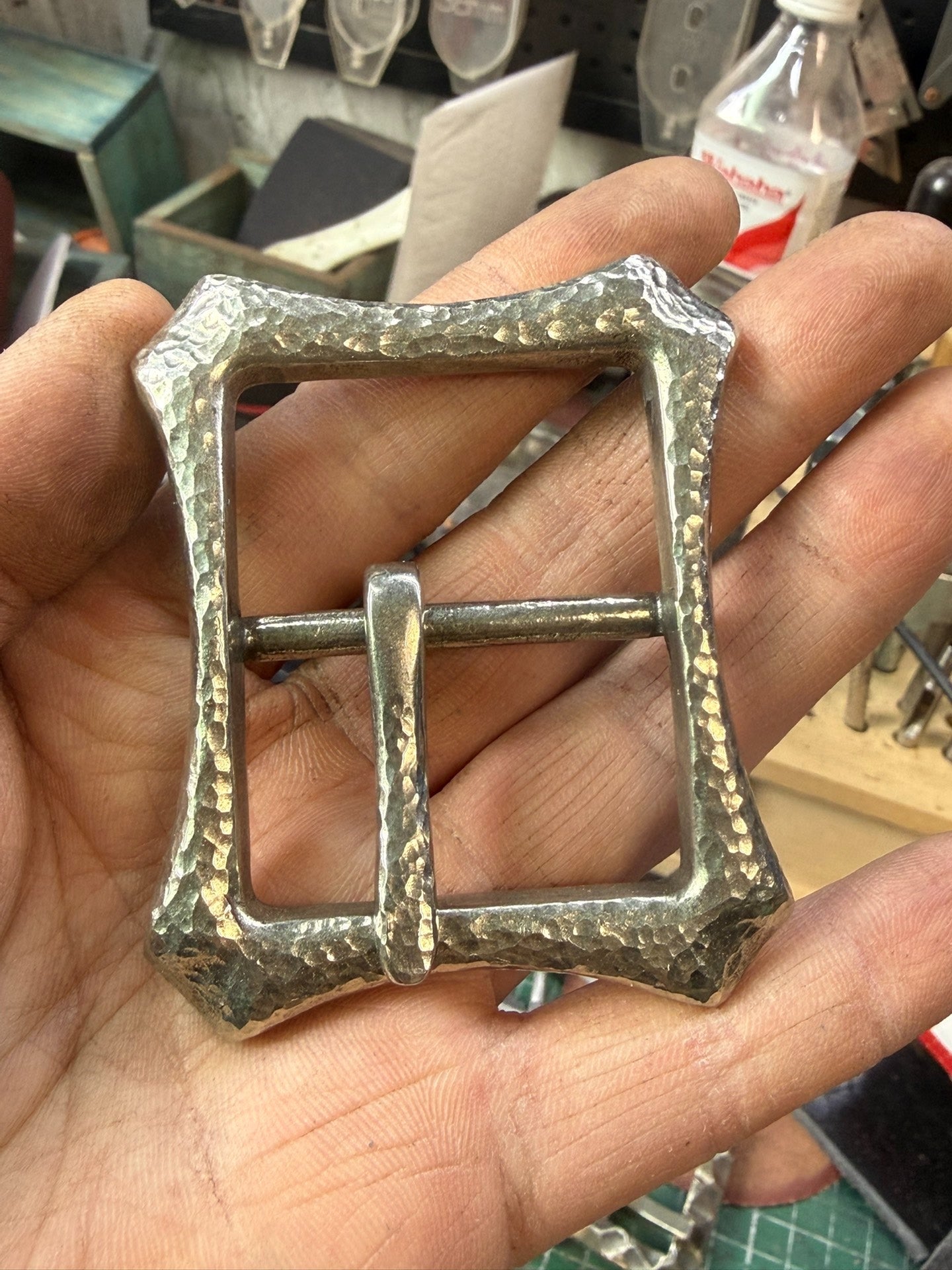 Solid white copper