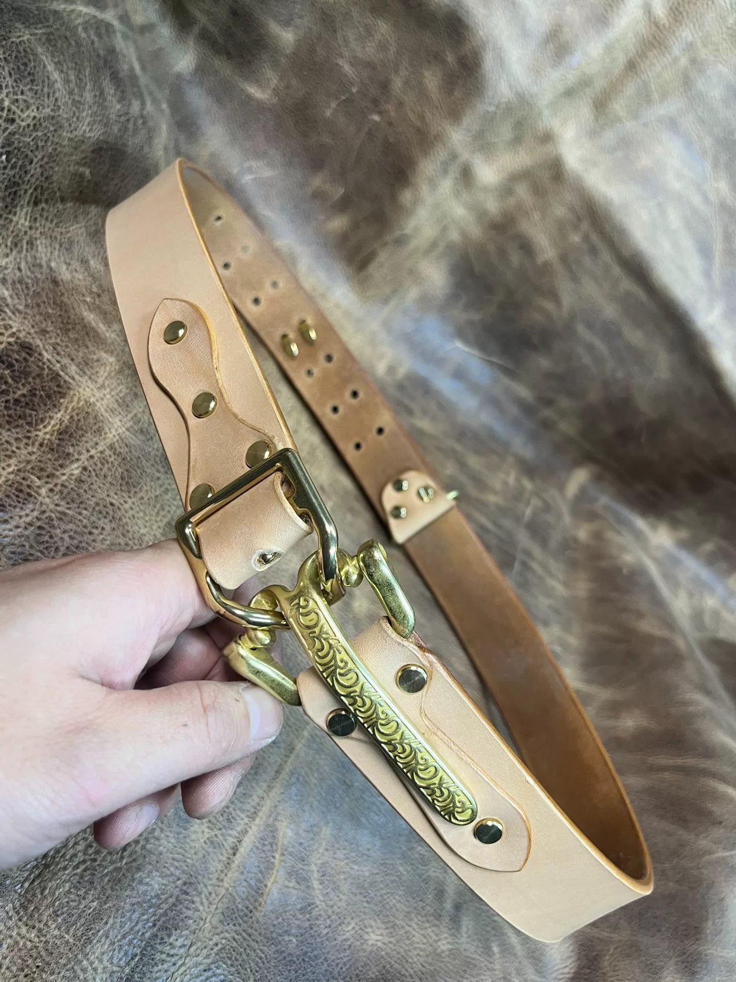 Littleton-Style Cavalry Belt — American Vintage Handmade
