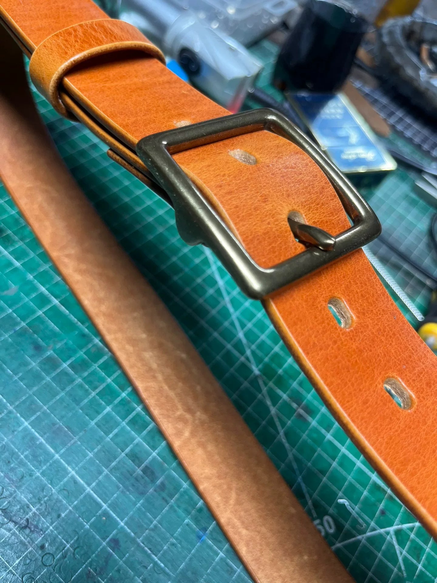 Italian imported vegetable tanned wax genuine leather first layer c…