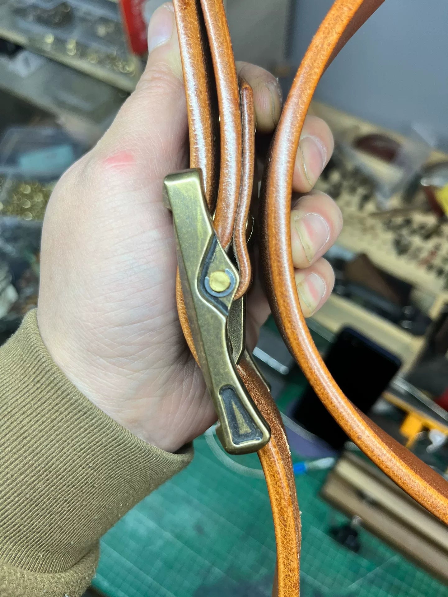 Meian handmade belt