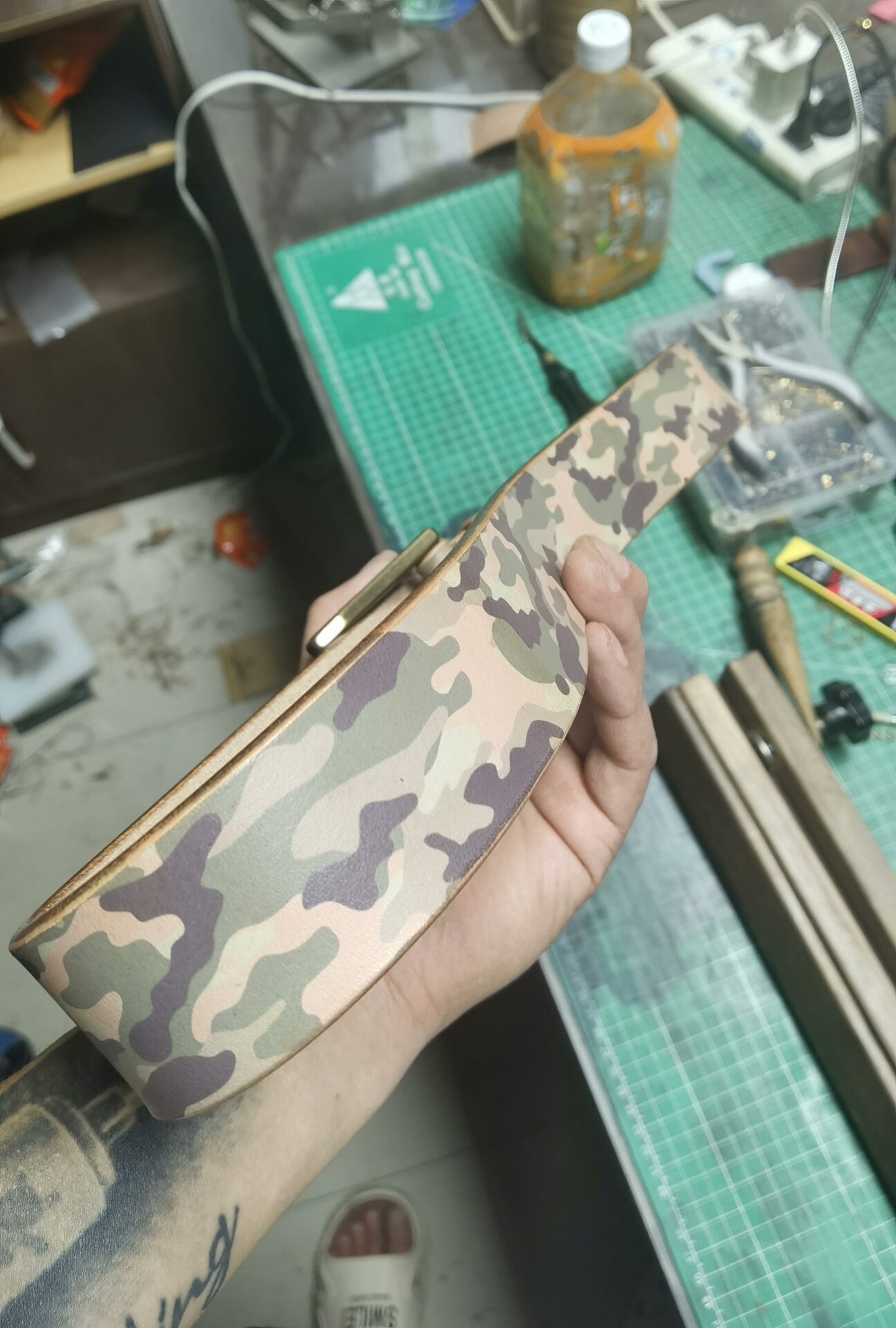 West Wind No. 3 deer antler pattern replica belt thickened beautifu…