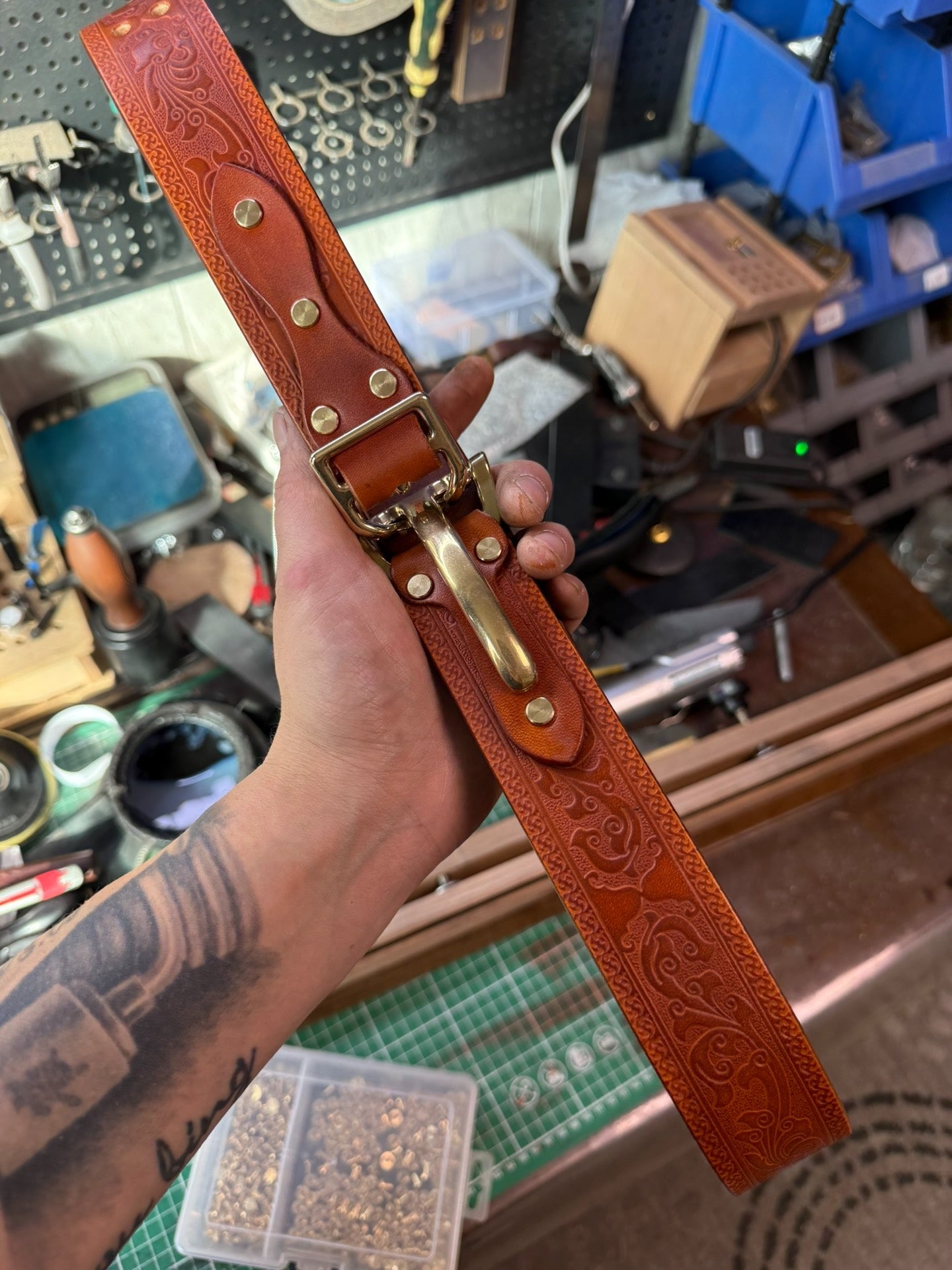 Littleton-Style Cavalry Belt — American Vintage Handmade