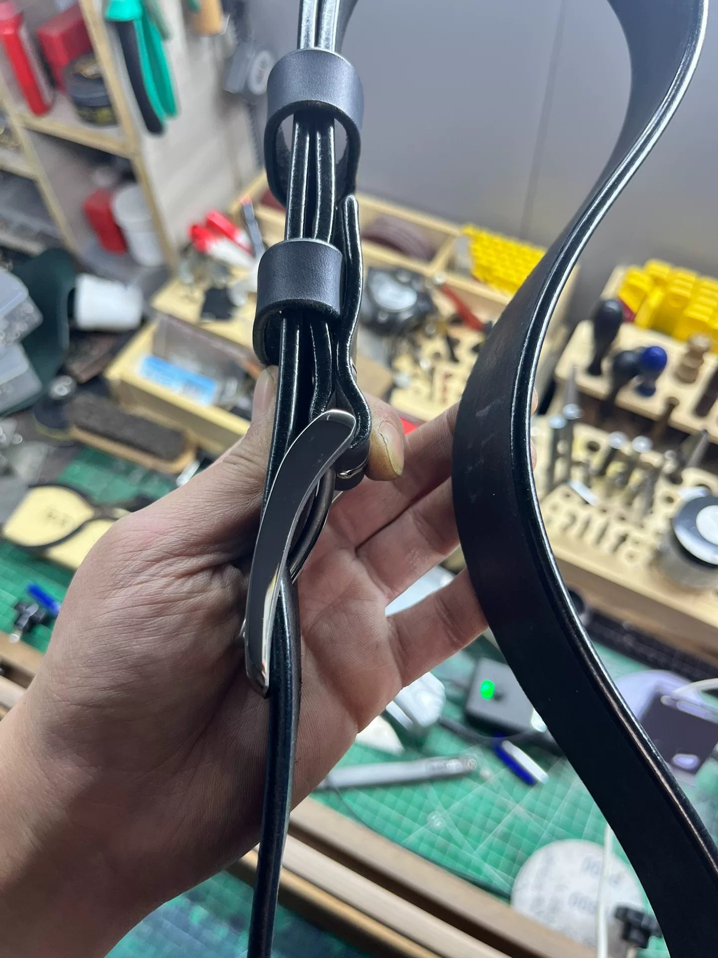 Meian handmade belts are customized, business casual men's belts