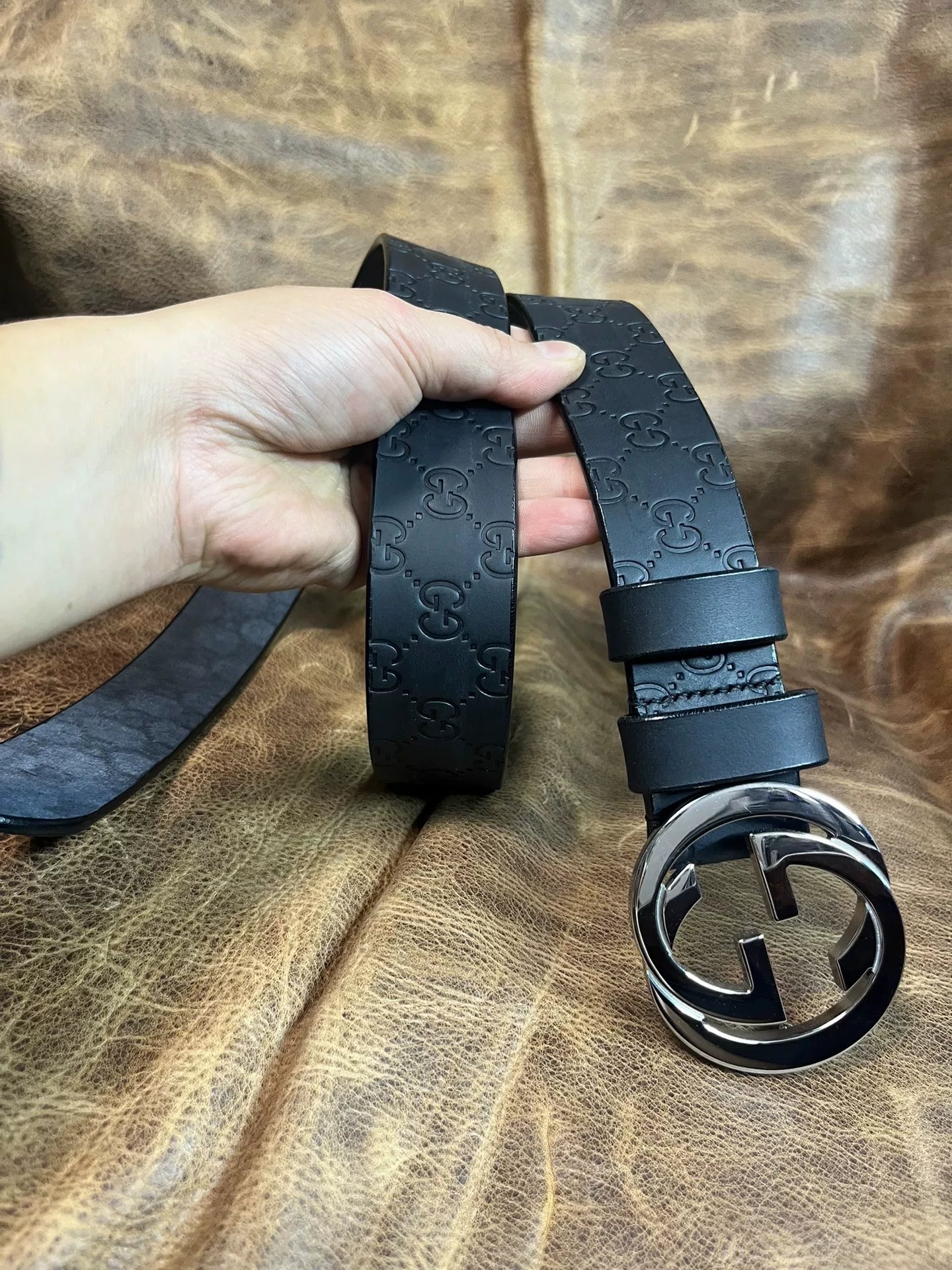 Solid 304 stainless steel double G smooth buckle