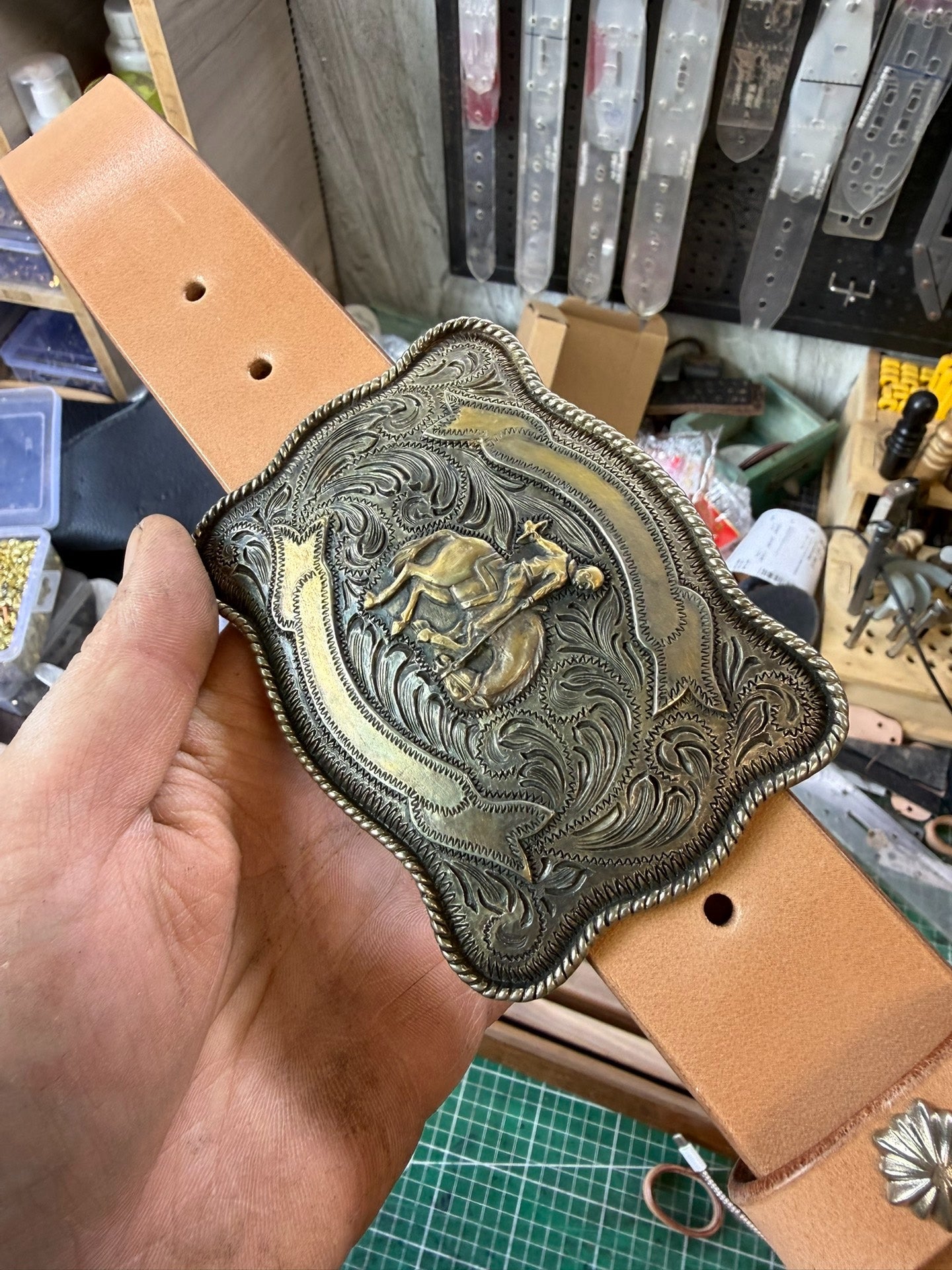 RRL RL Western Belt Belt The old man’s favorite style