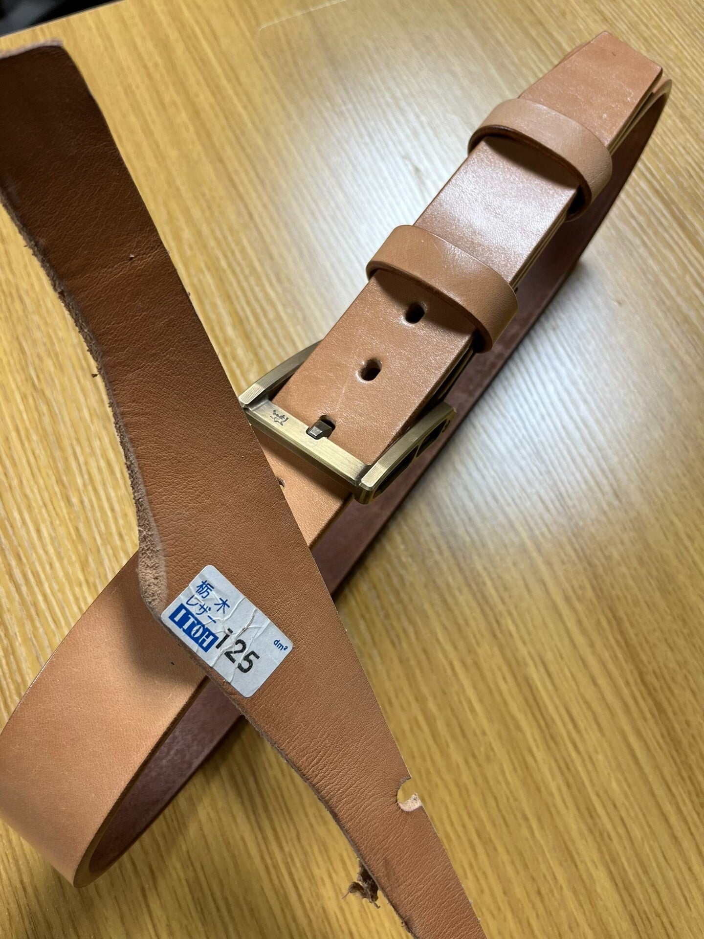 Japanese Tochigi belt back