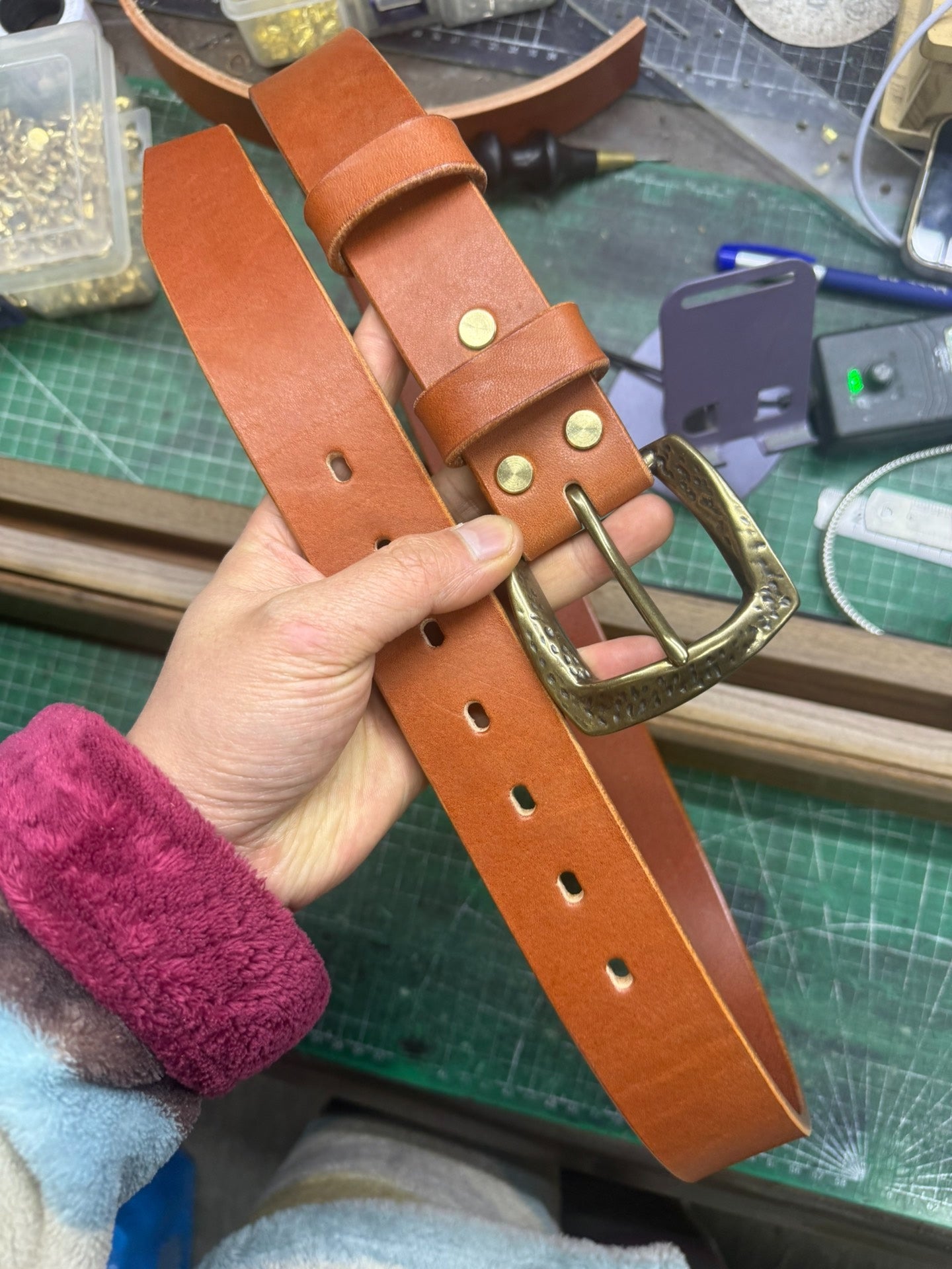 Meian handmade belt