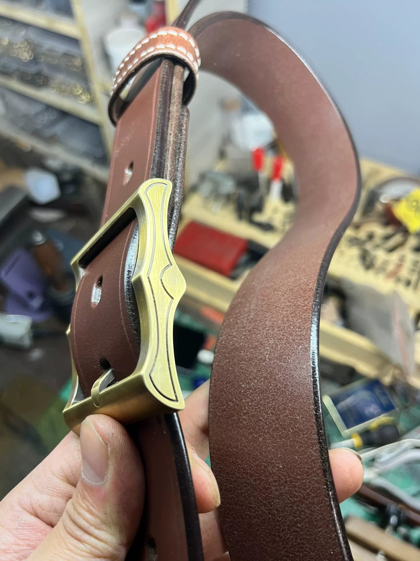 4.2mm thick brown TWS Thomas Bridle. Horse Rein genuine first-layer…