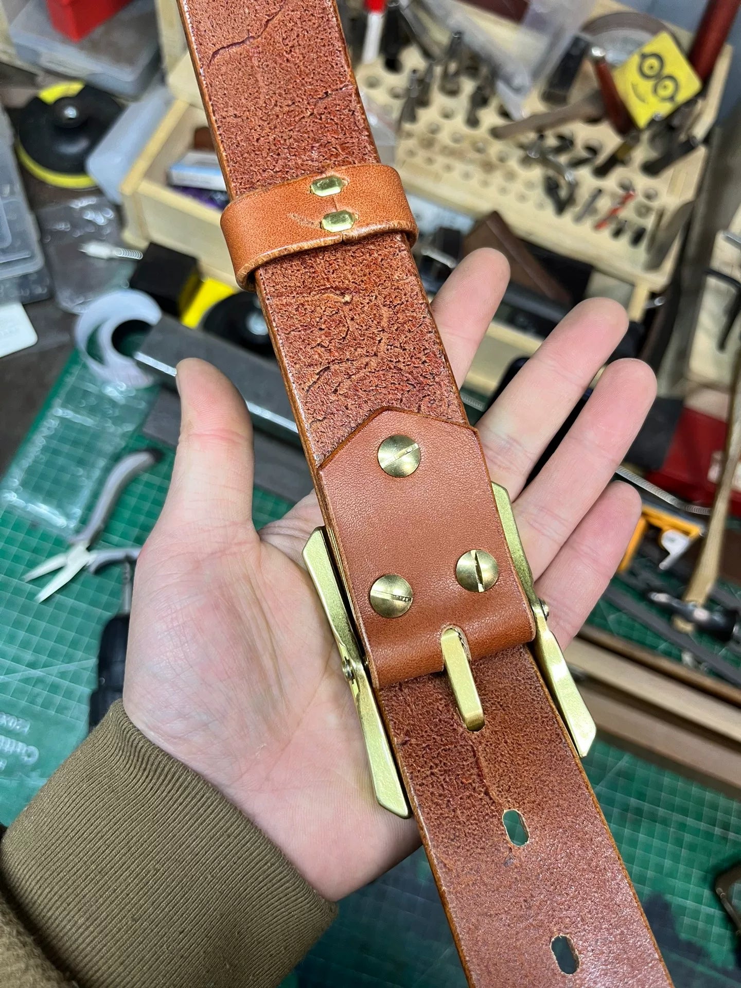 Meian handmade belt