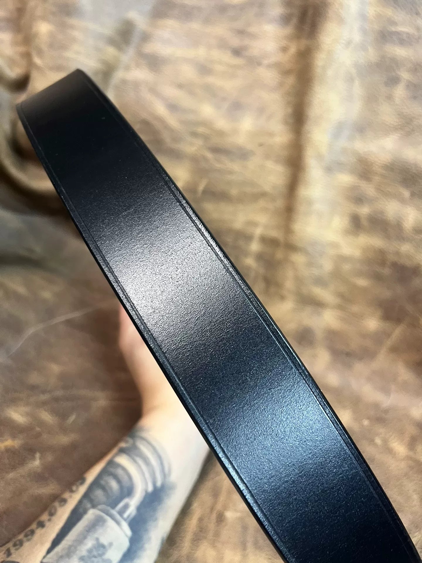 TWS Thomas Bridle Leather Handmade Belt — Imported from UK