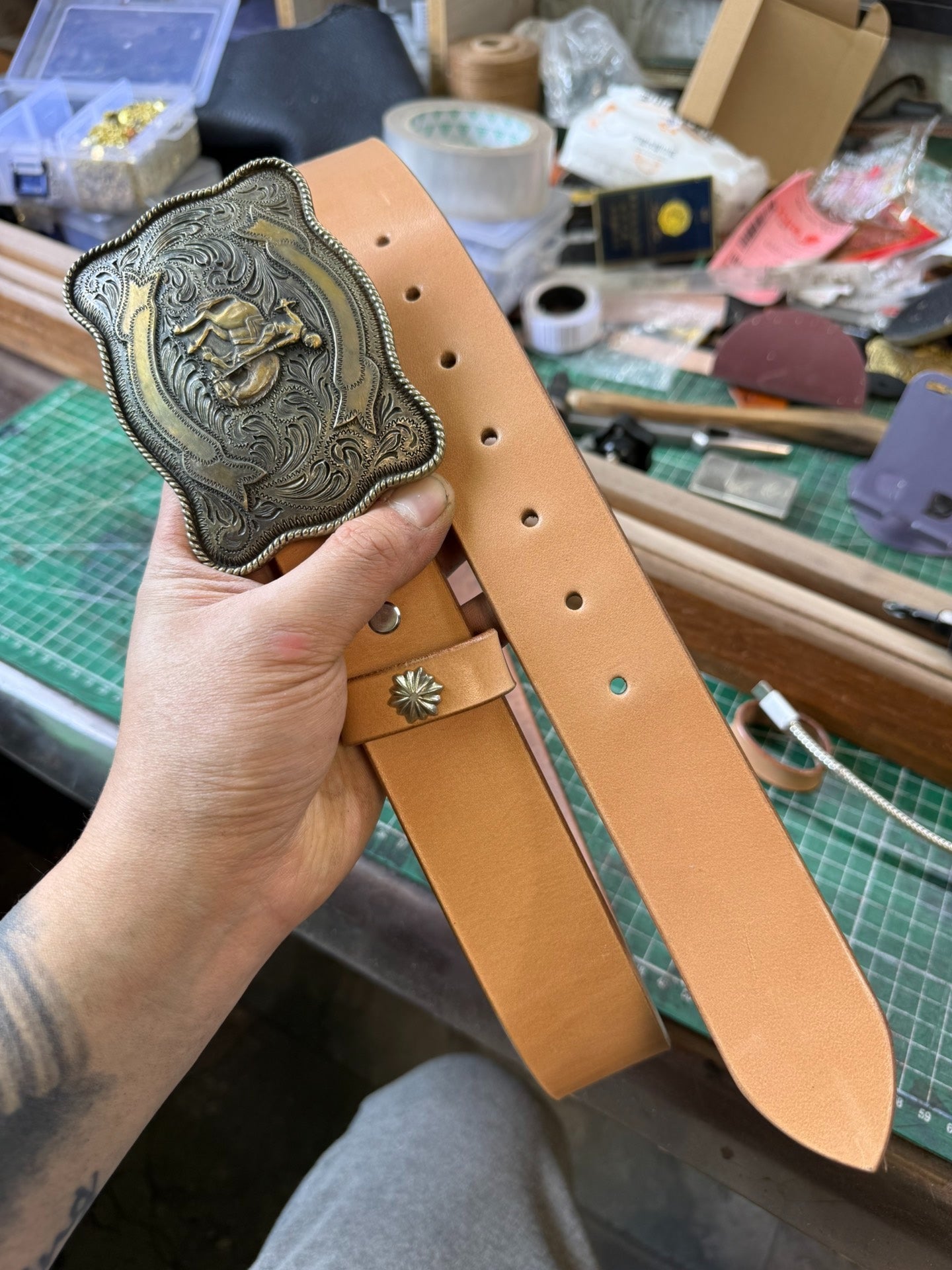 RRL RL Western Belt Belt The old man’s favorite style
