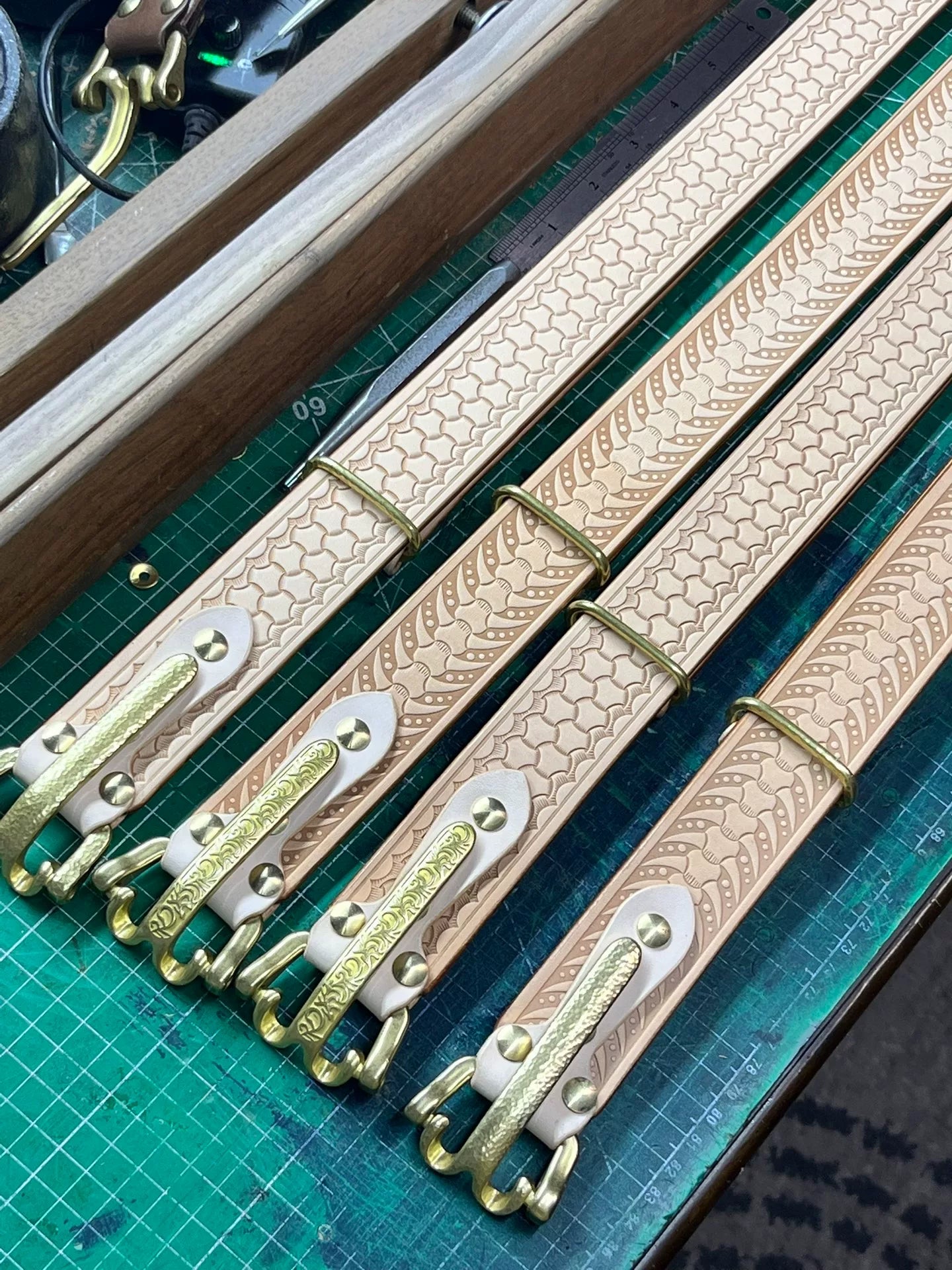 American retro Littleton cavalry belt