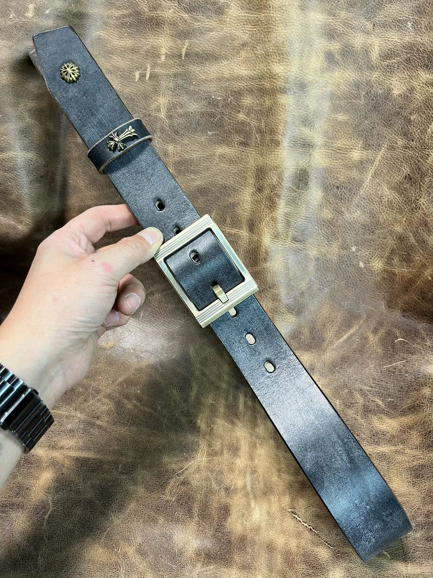 British JF-BAKER harness full-grain stirrup leather JF horse bridle…