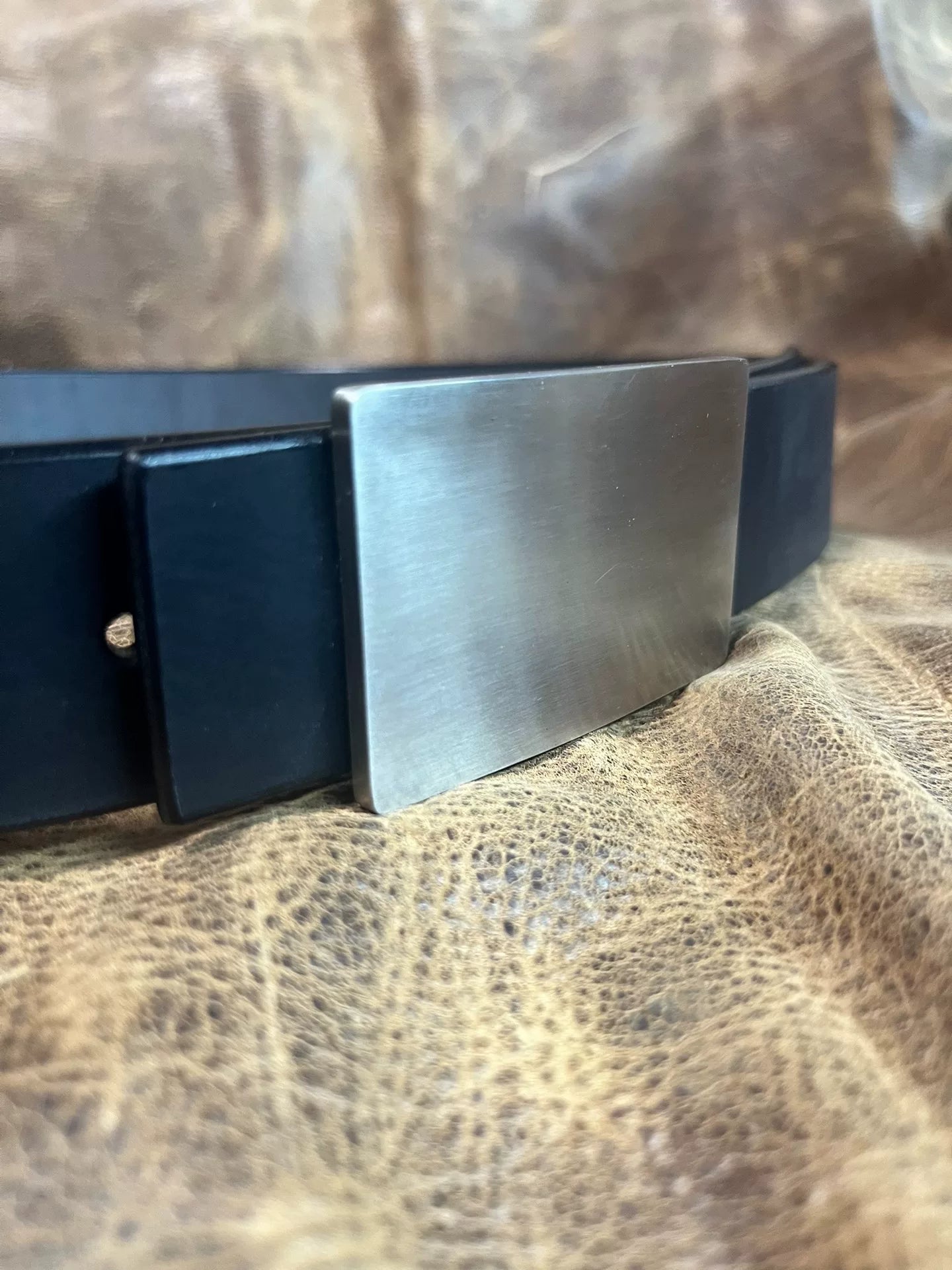Yi'an men's business formal handmade belt