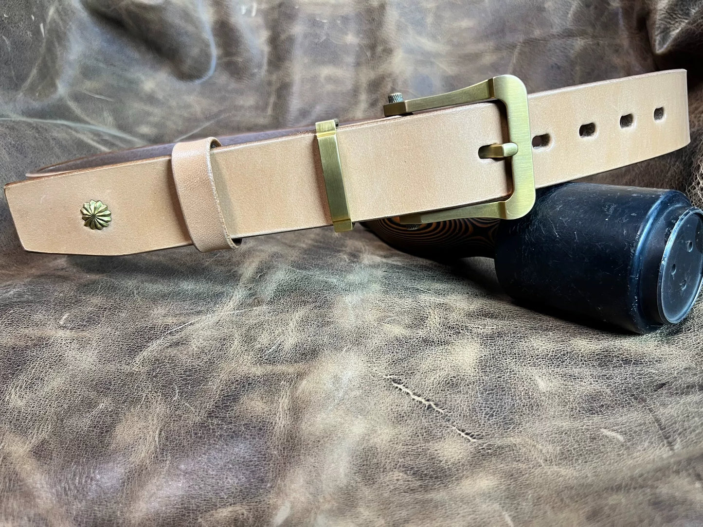 Zhaonan fat original color with genuine cow buckle