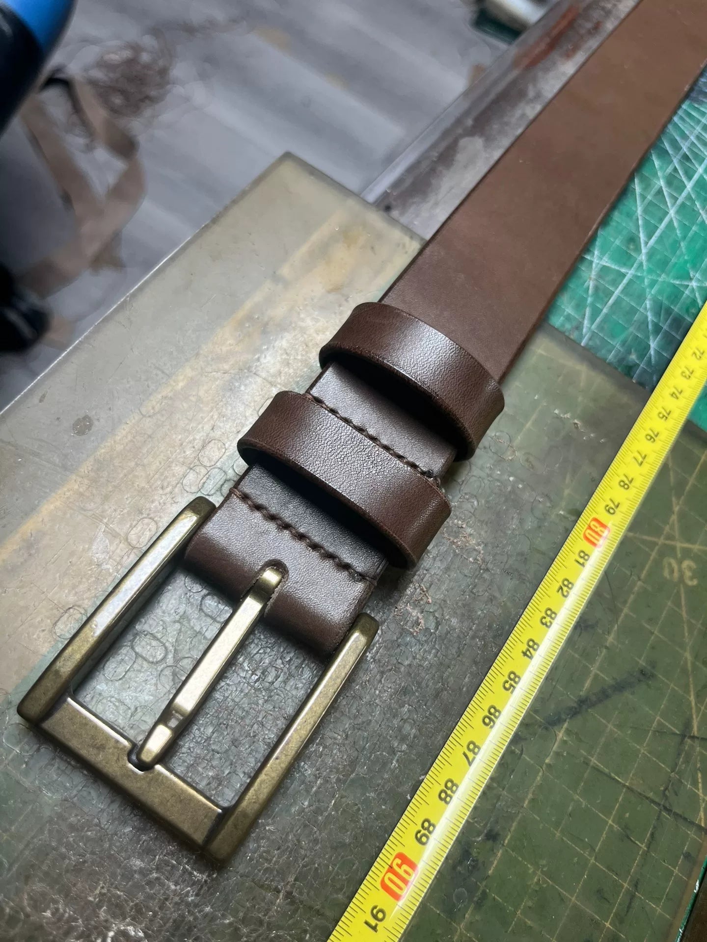 6 mm thick Meian handmade belt