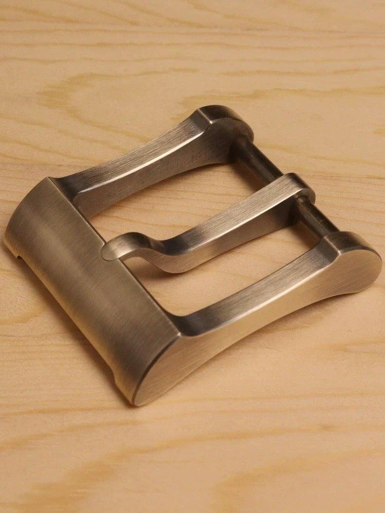 Muchen Seiko CNC wire cutting belt buckle solid brass belt buckle