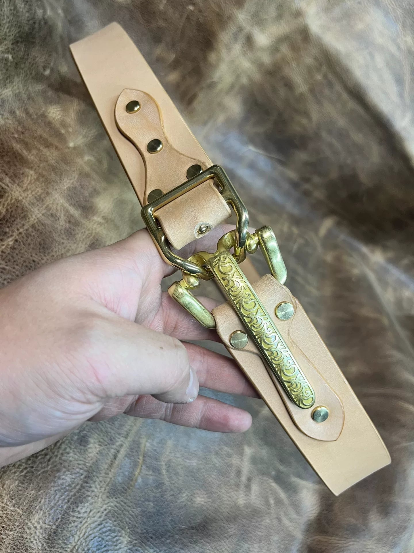 Littleton-Style Cavalry Belt — American Vintage Handmade