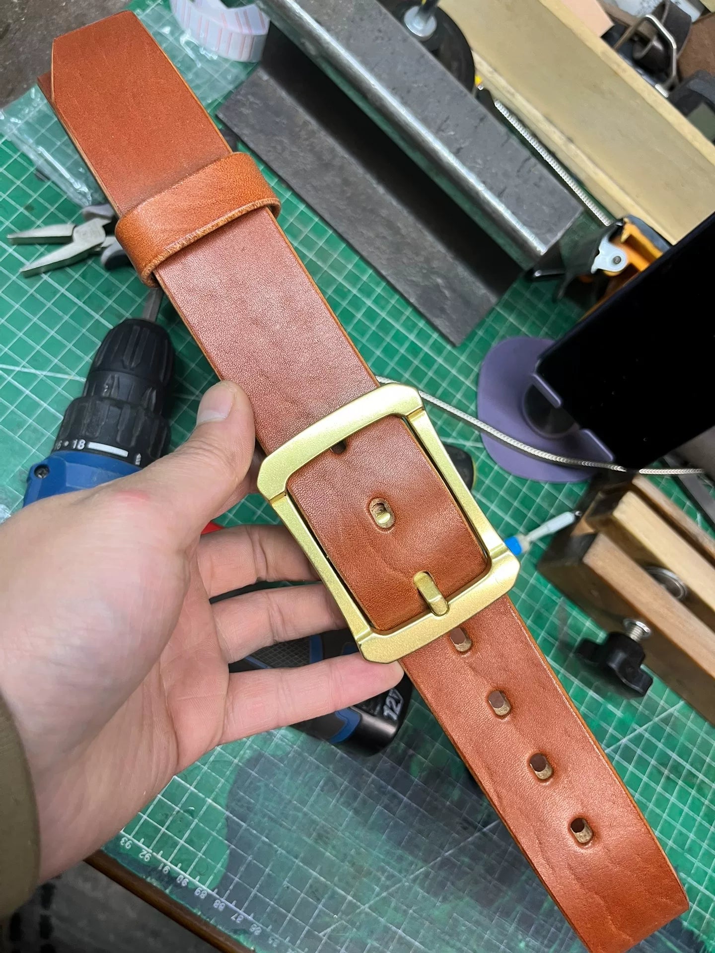 Meian handmade belt