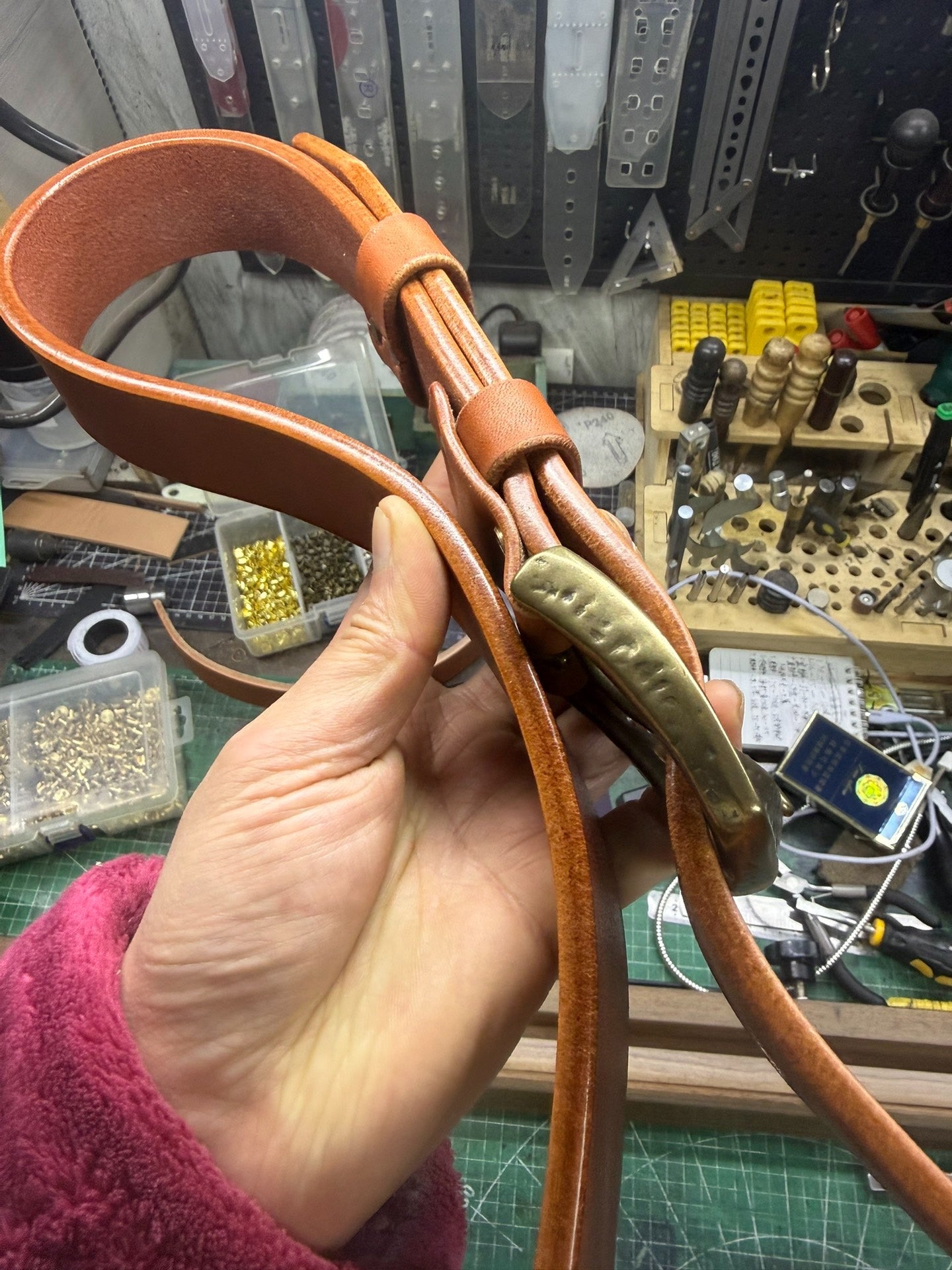 Meian handmade belt