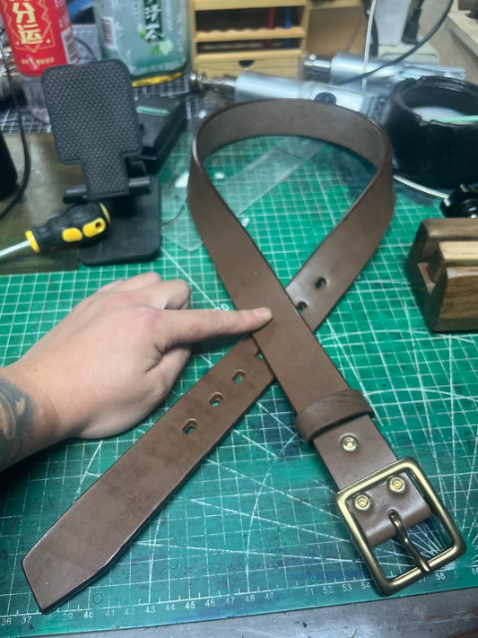 6 mm thick Meian handmade belt