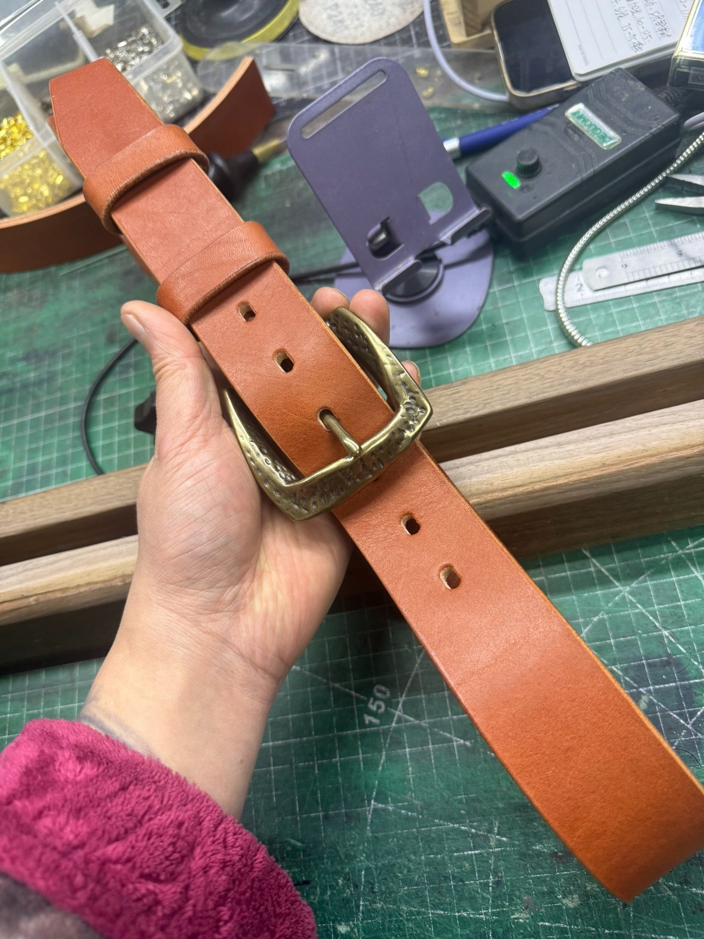 Meian handmade belt