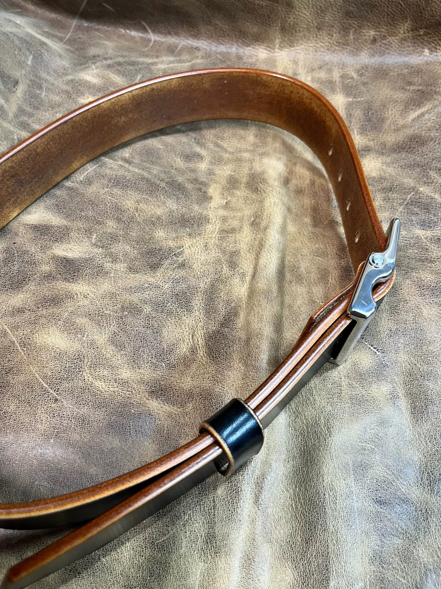 Meian's custom-made handmade belts