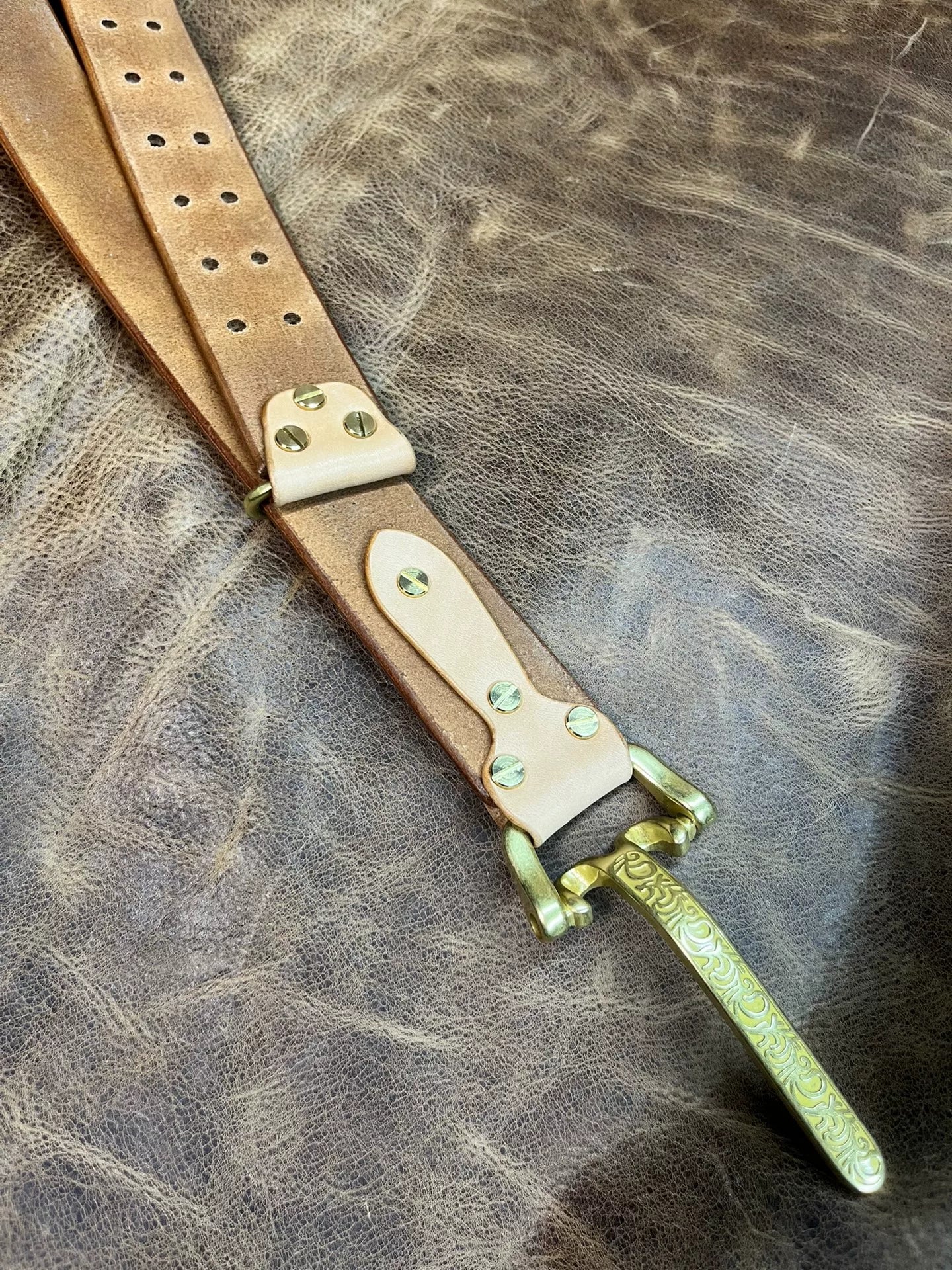 Littleton-Style Cavalry Belt — American Vintage Handmade