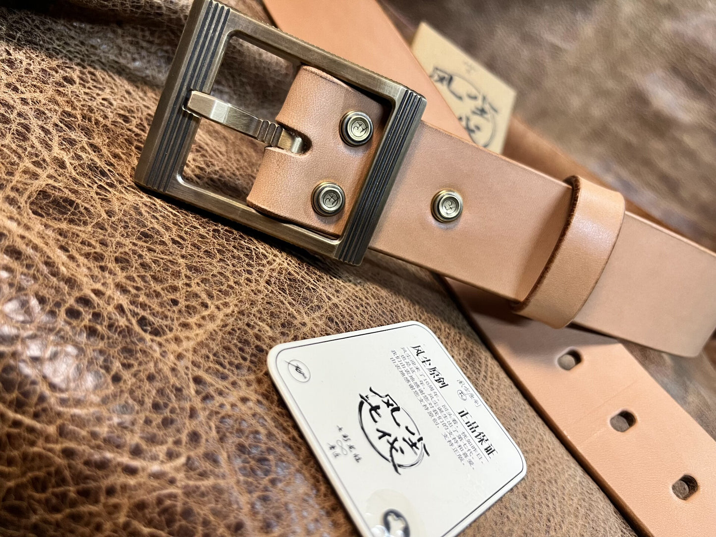 5mm thickness American saddle leather Fengchen seventh generation b…