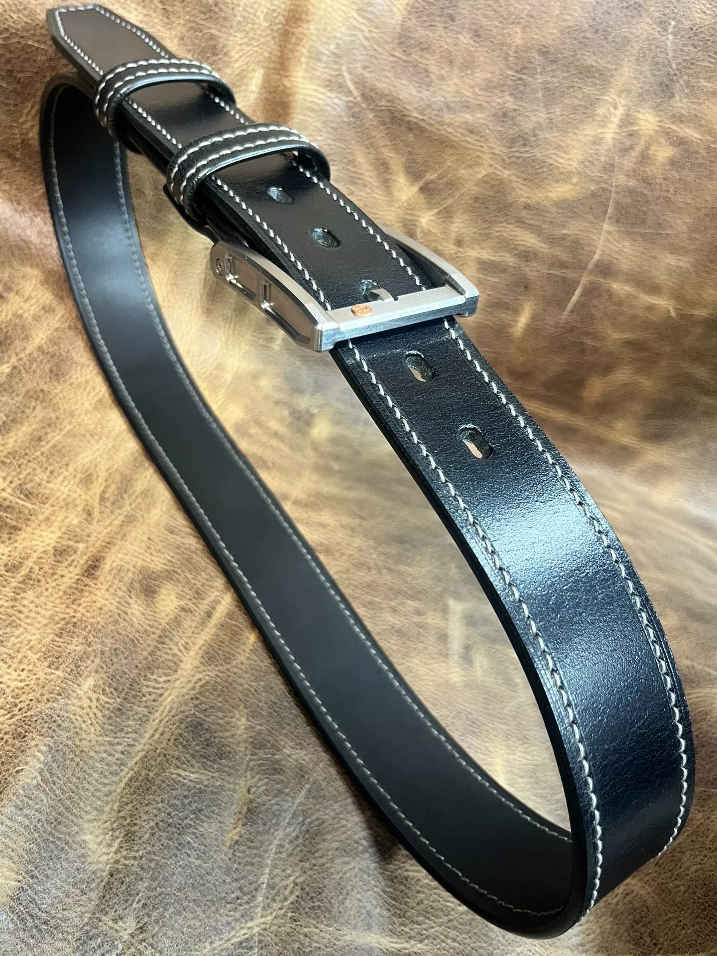 TWS British Bridle Handmade Custom Business Belt
