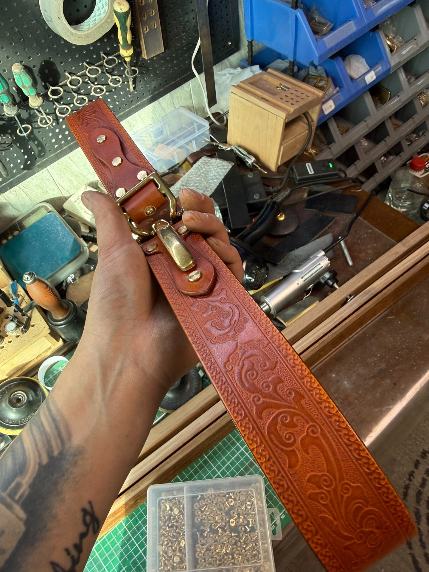 Littleton-Style Cavalry Belt — American Vintage Handmade