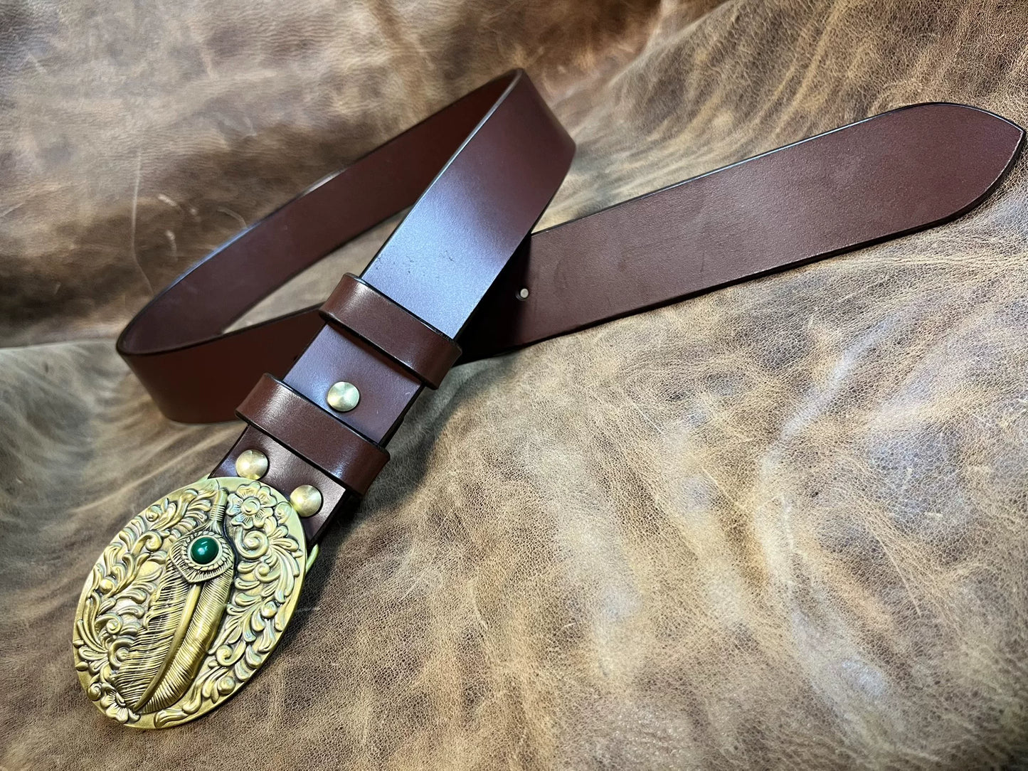 4.2mm thick brown brown TWS Thomas horse bridle