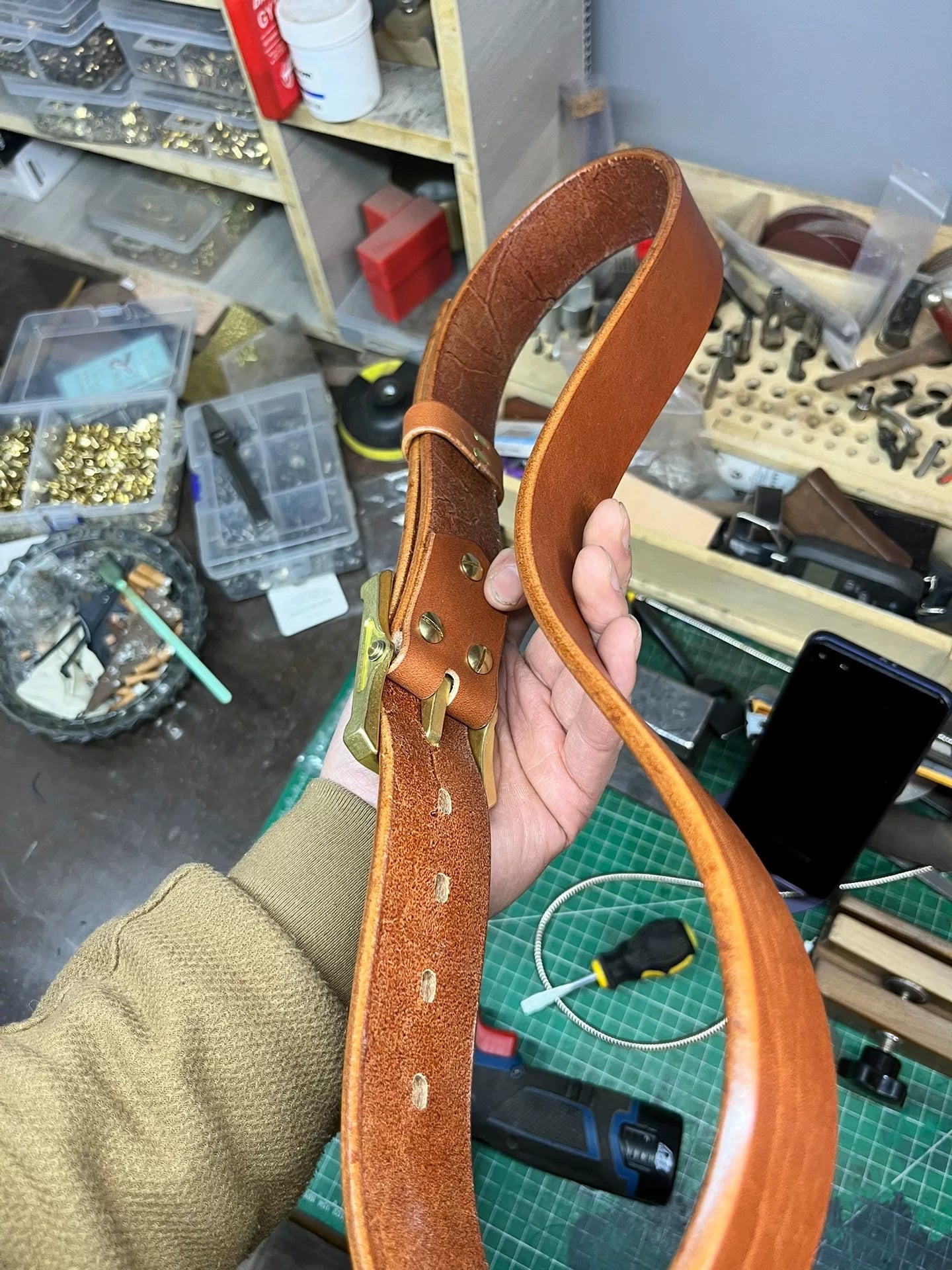 Meian handmade belt