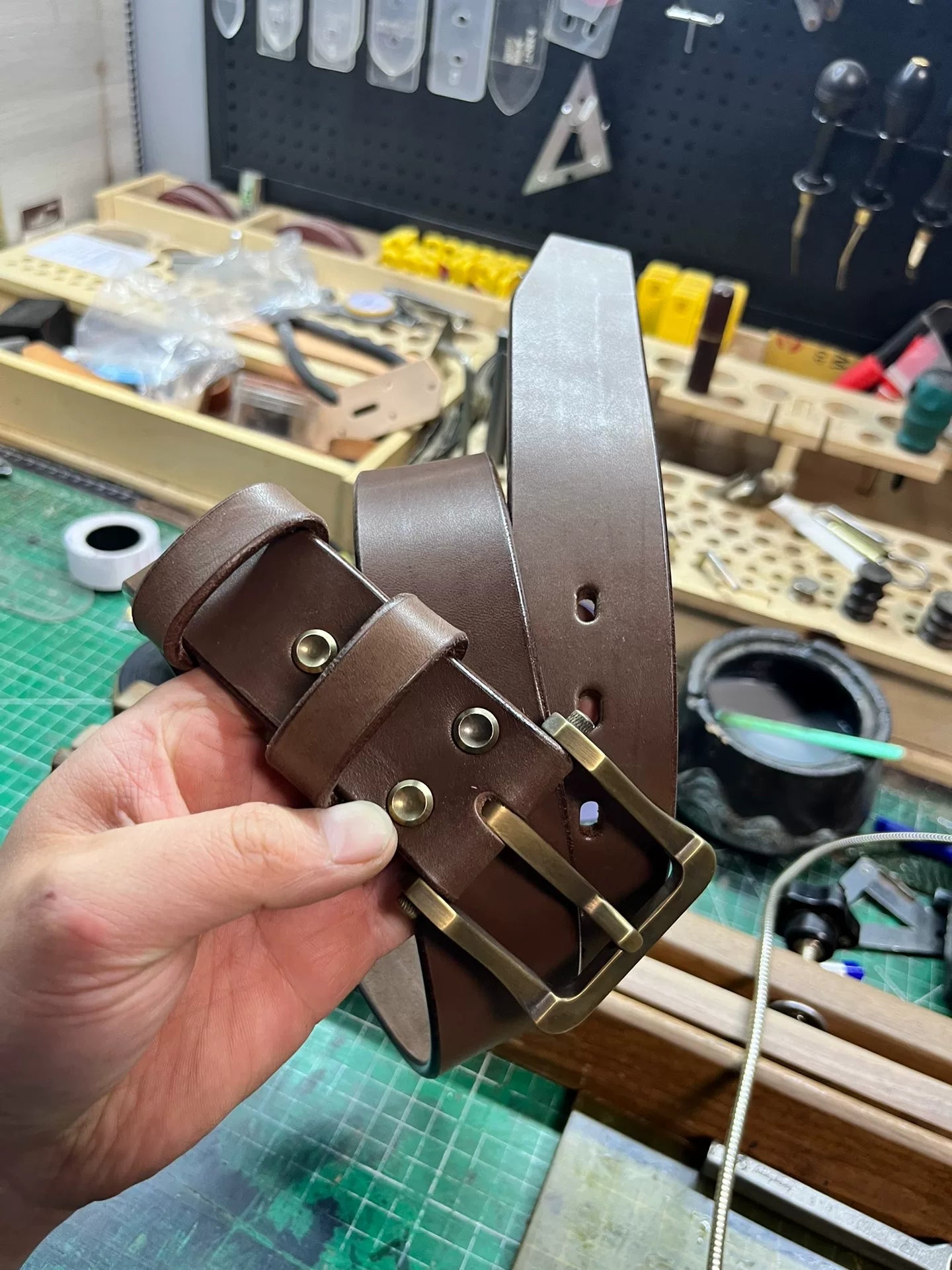 6 mm thick Meian handmade belt