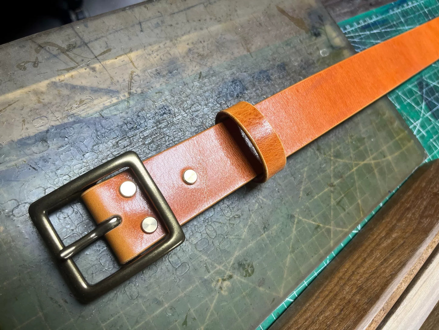 Italian imported vegetable tanned wax genuine leather first layer c…