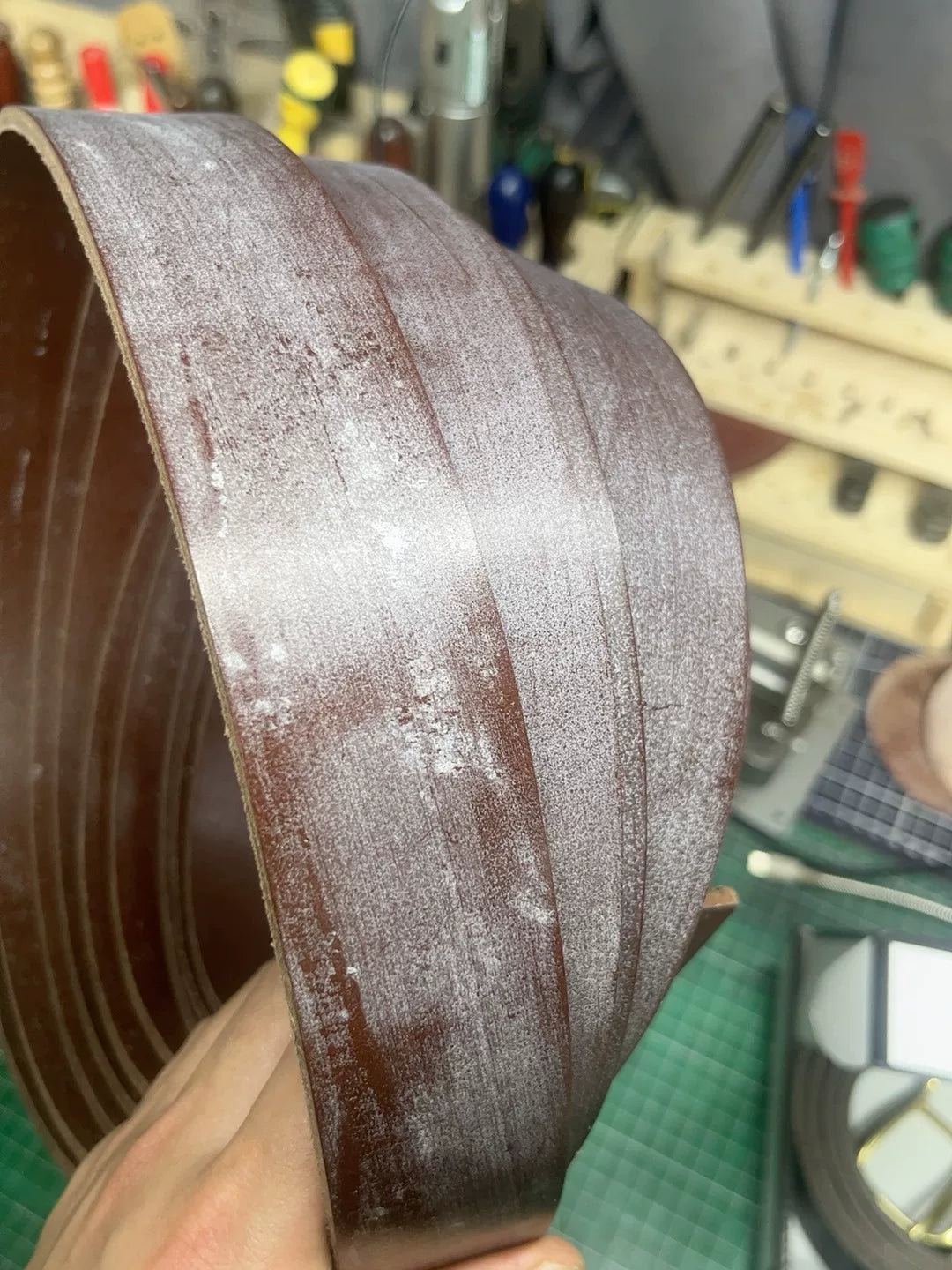 British TWS horse bridle leather is authentic and authentic