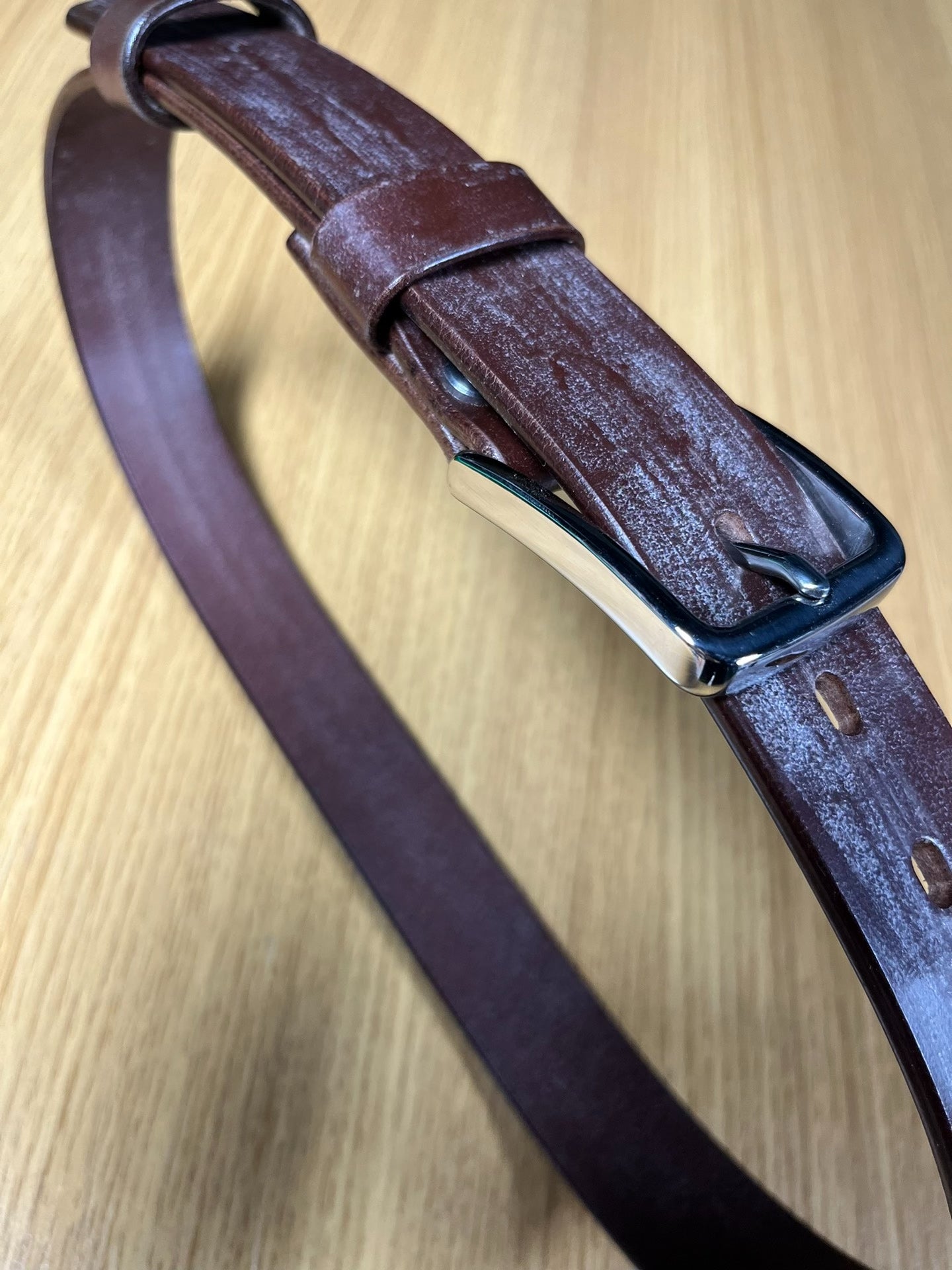 4.2mm thick brown TWS Thomas Bridle. Horse Rein genuine first-layer…